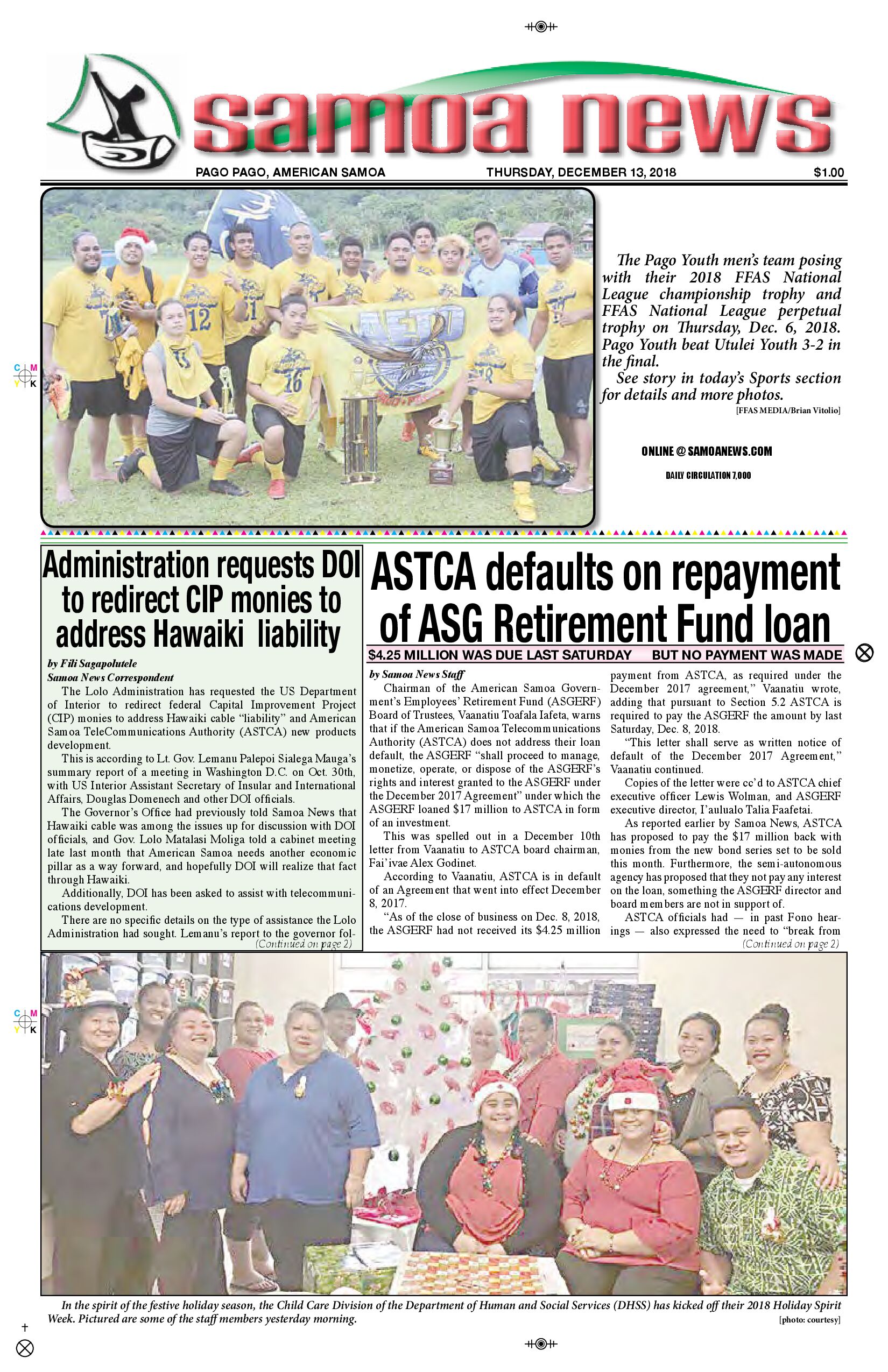 SN News Thursday, December 13, 2018