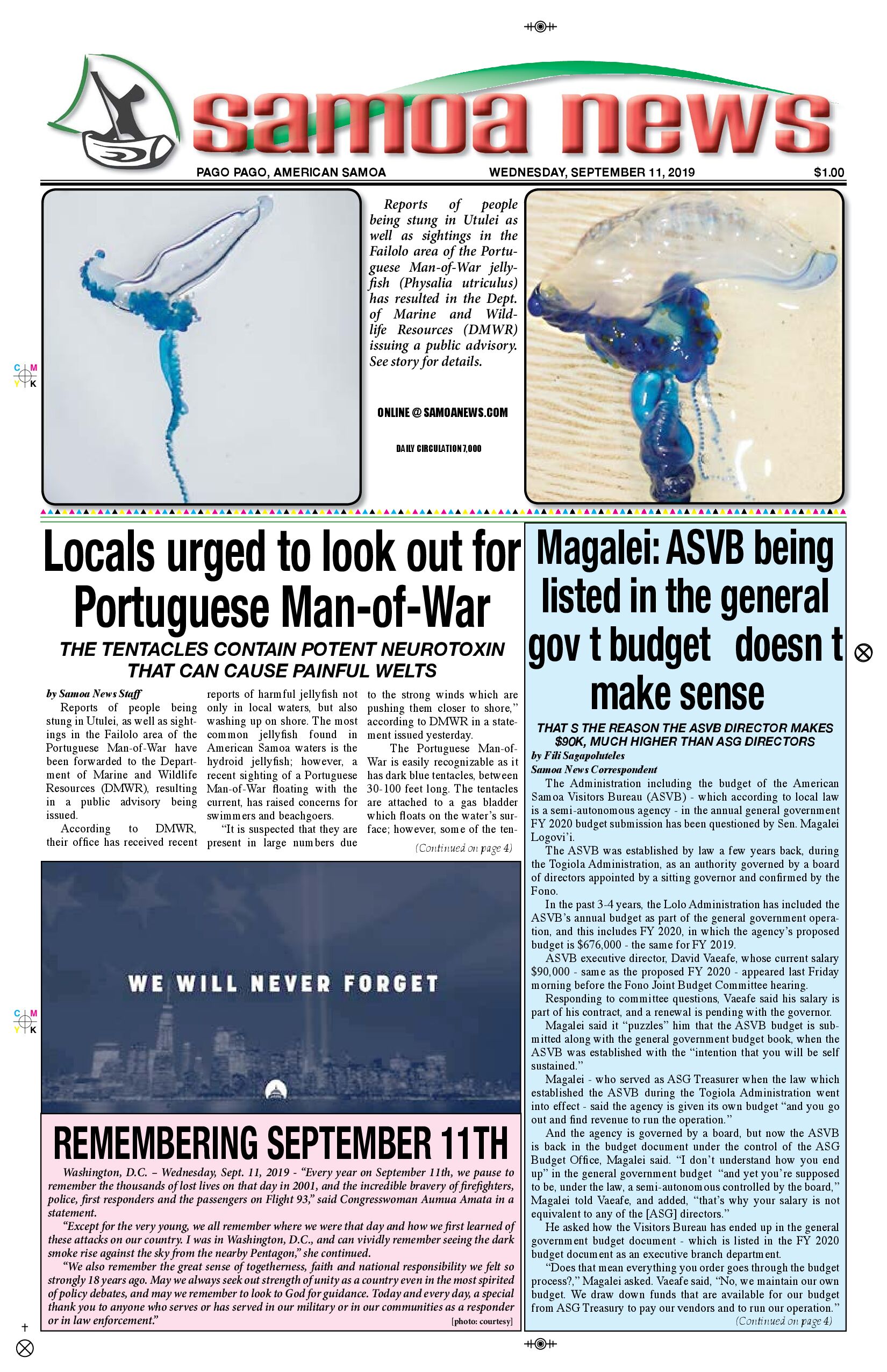 SN News Wednesday, September 11, 2019