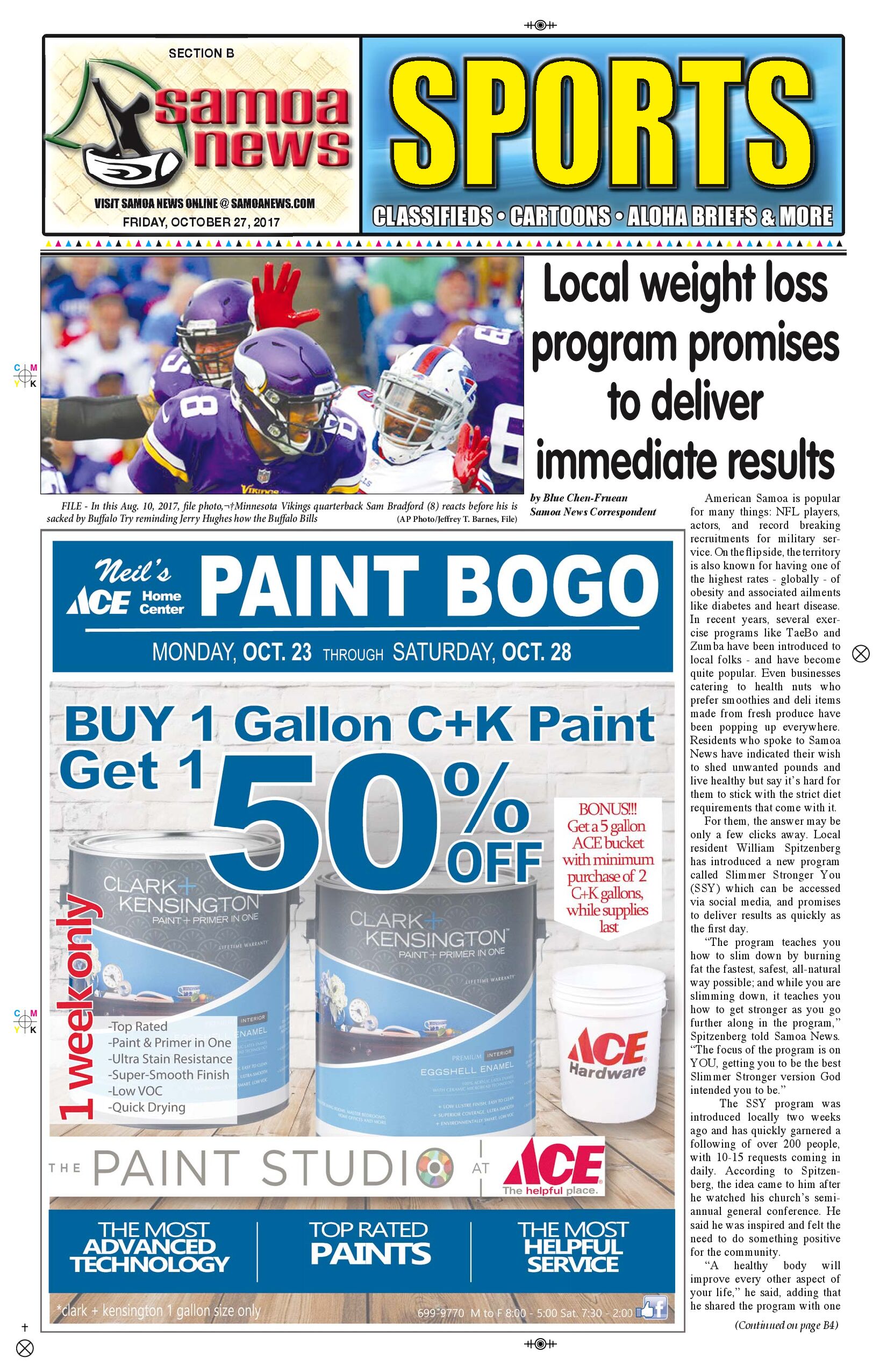 SN Sports Friday, Oct. 27, 2017