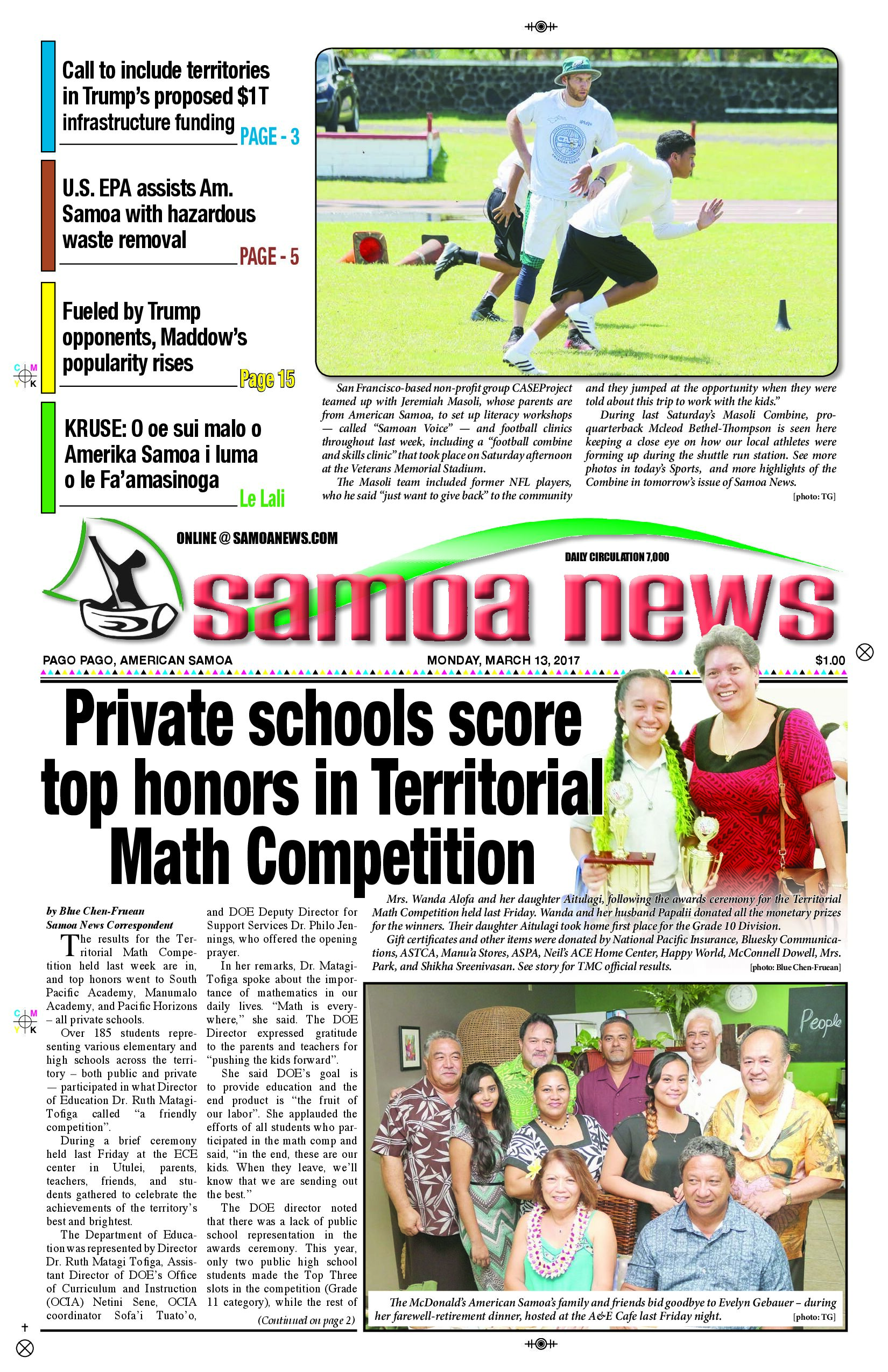 SN News Monday, March 13, 2017