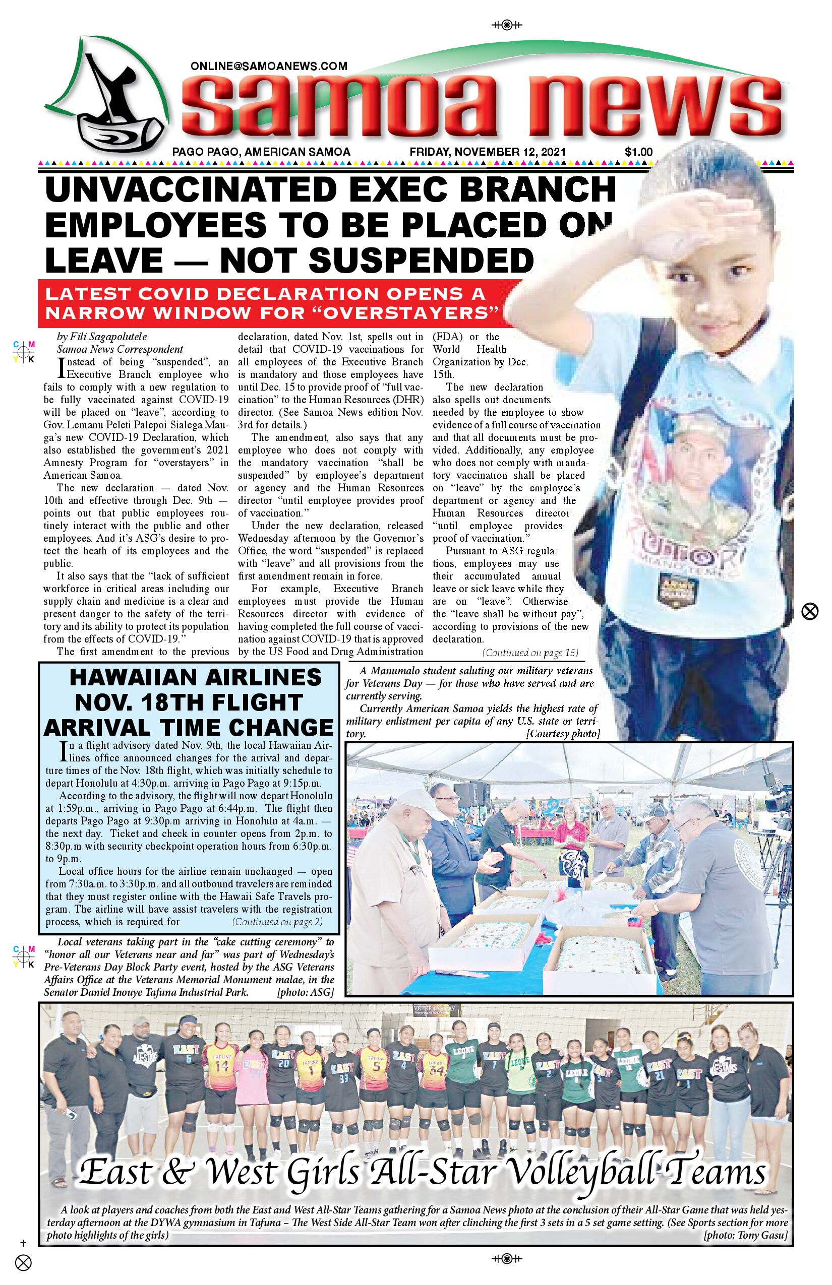 SN News Friday, November 12, 2021