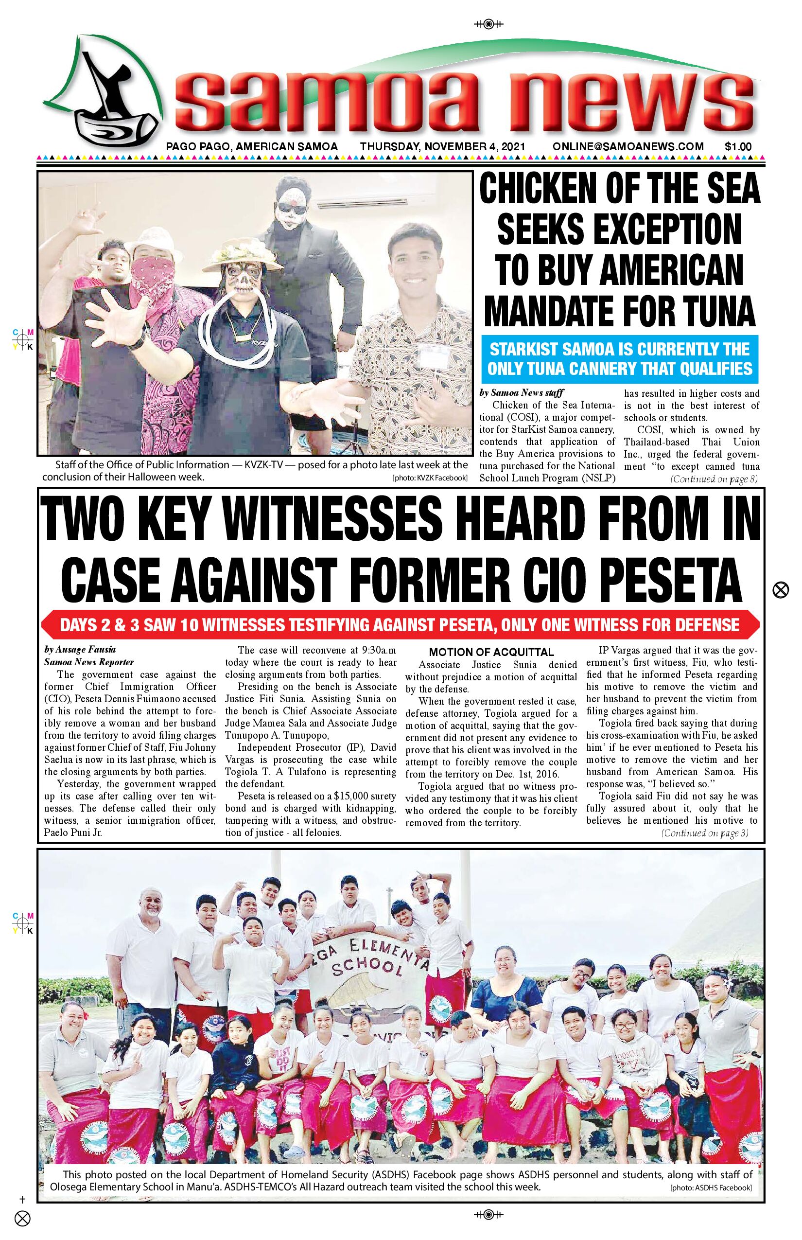 SN News Thursday, November 04, 2021