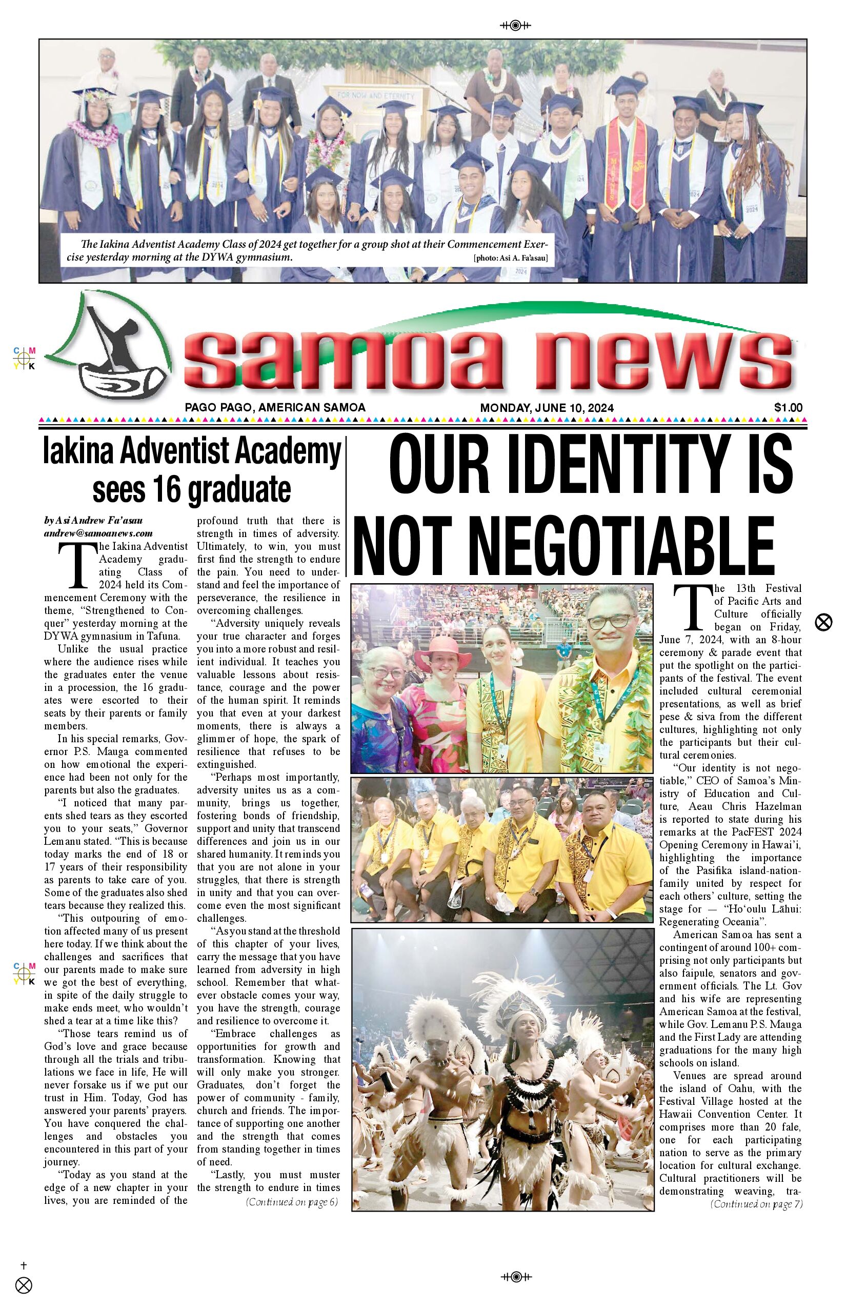 SN News Monday, June 10, 2024