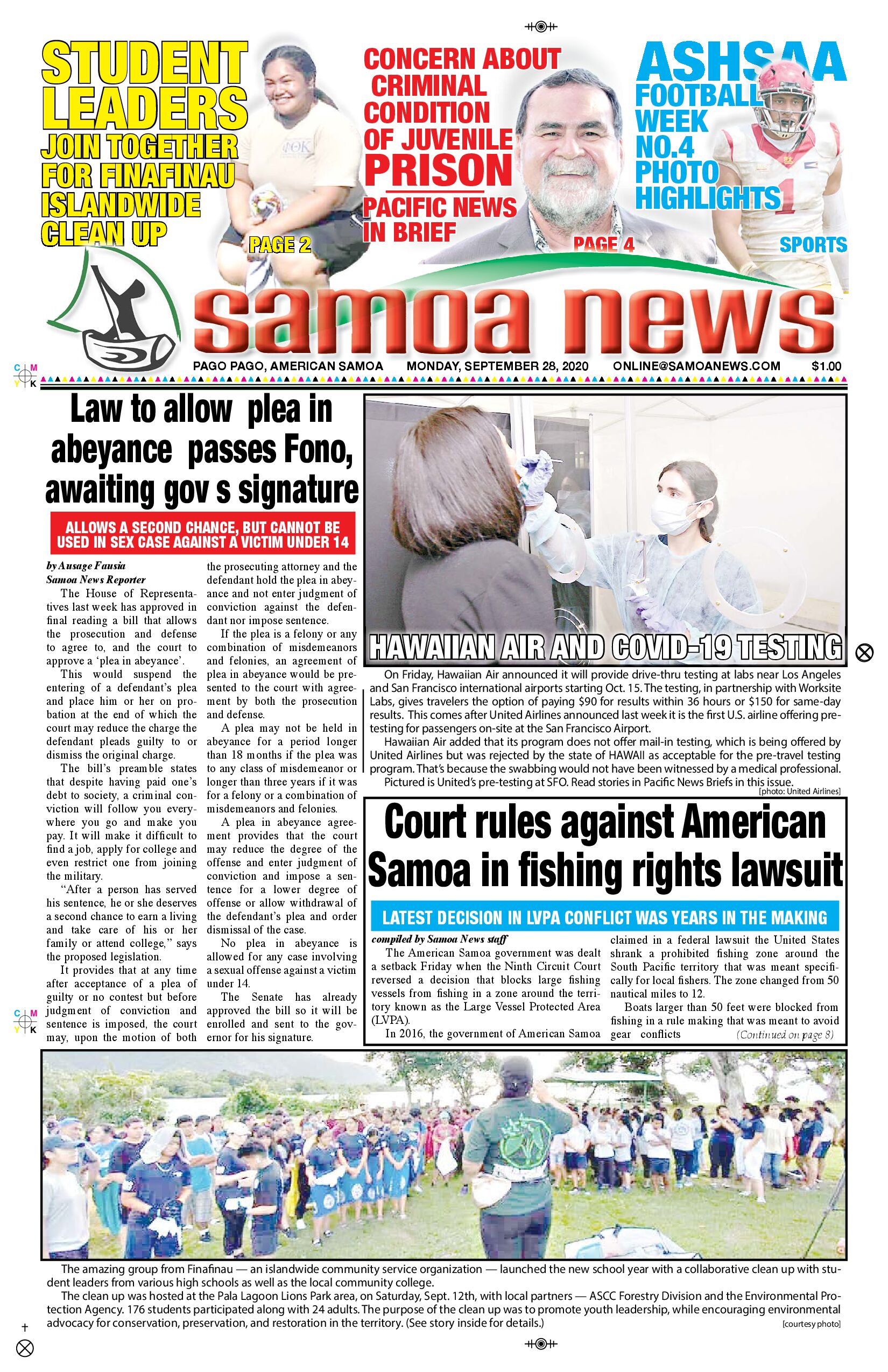 SN News Monday, Sept 28, 2020