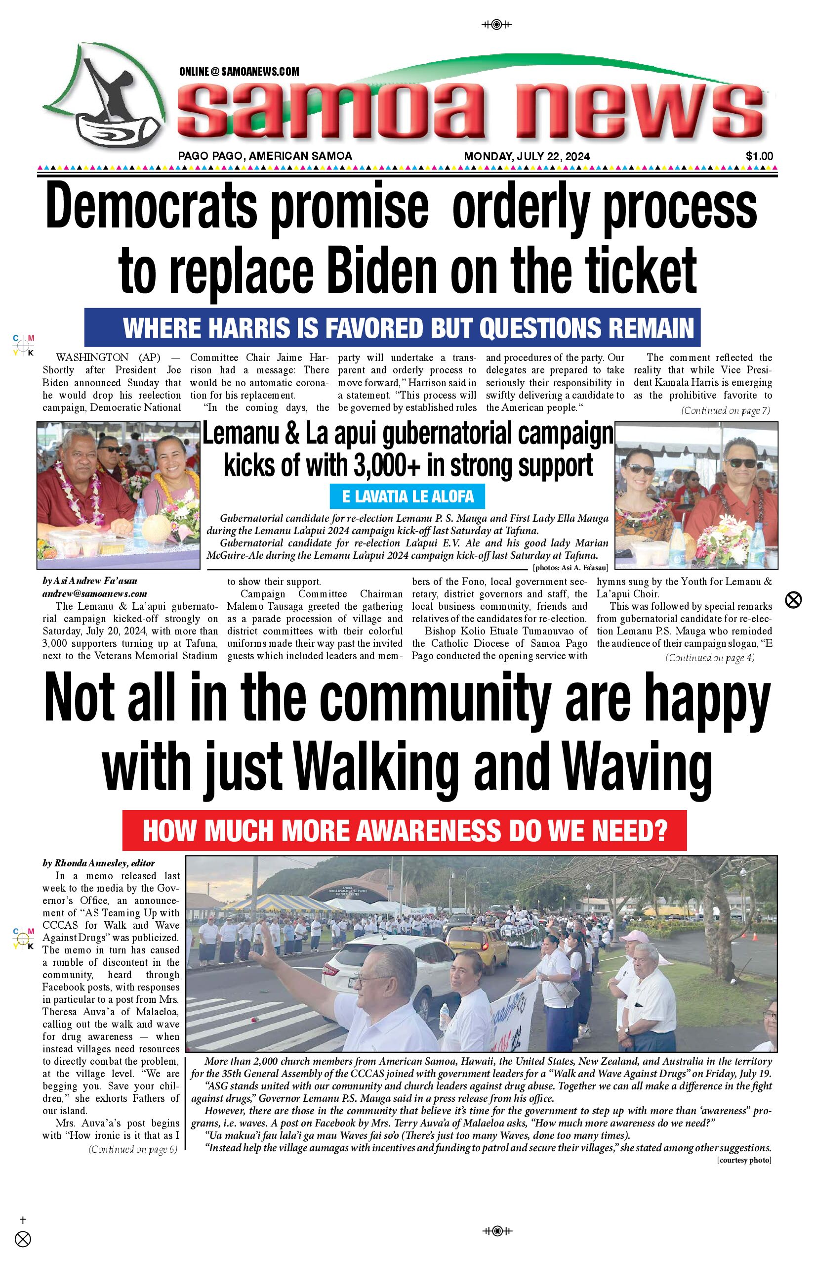 SN News Monday, July 22, 2024