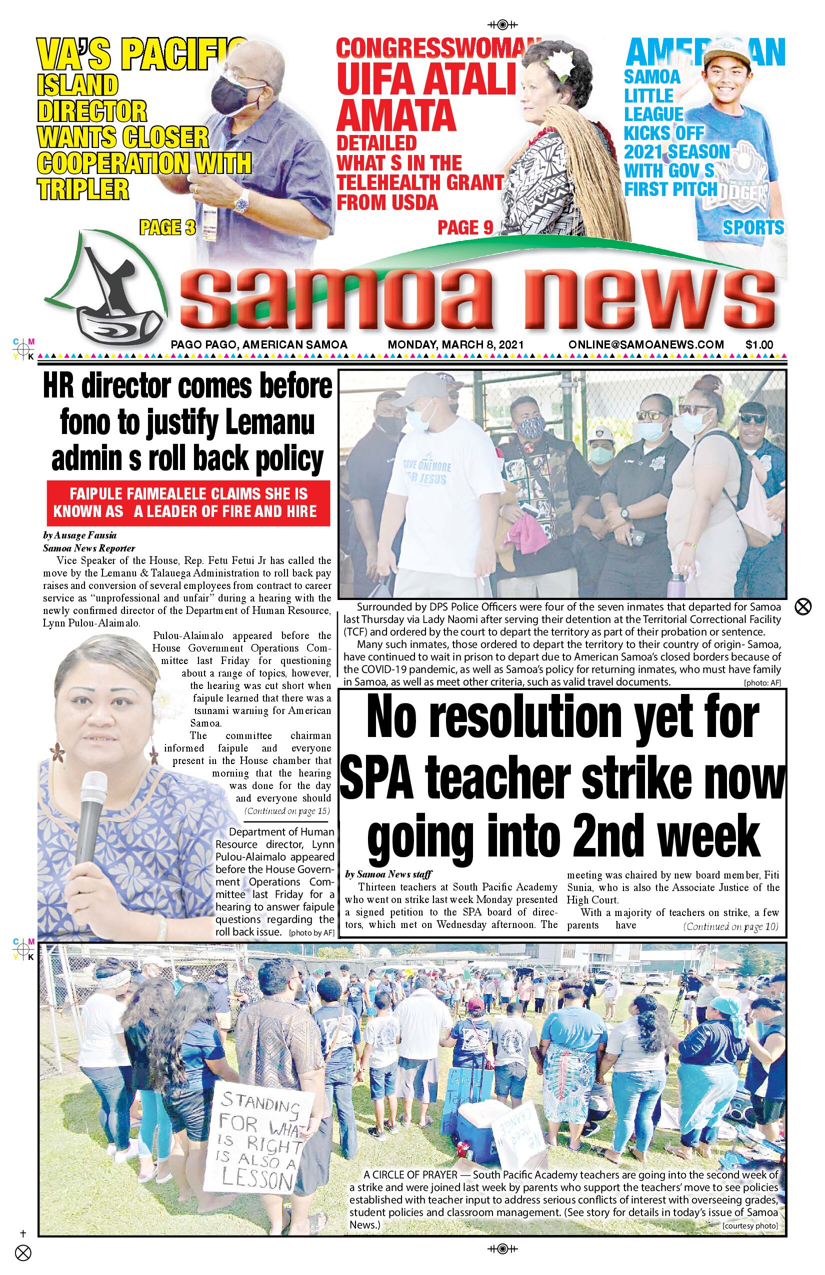 SN News Monday, March 08, 2021