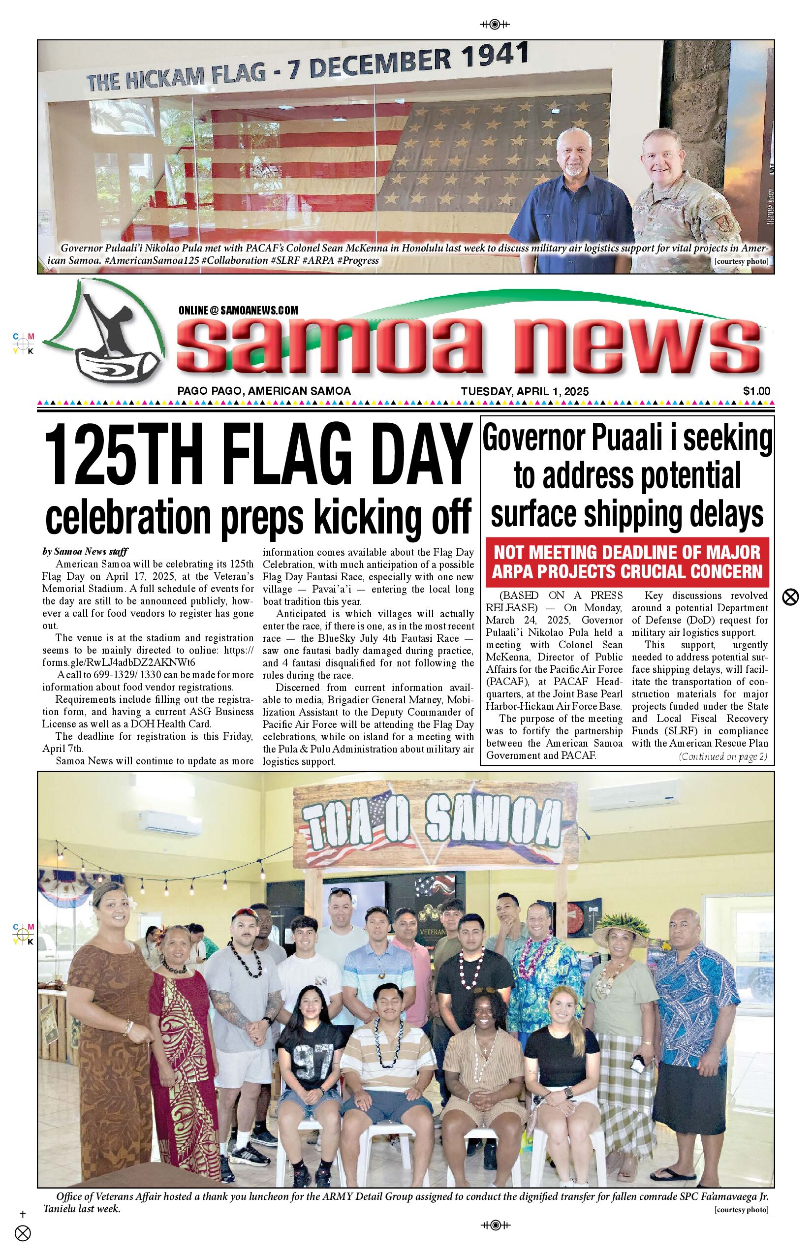 SN News Tuesday, April 01, 2025 