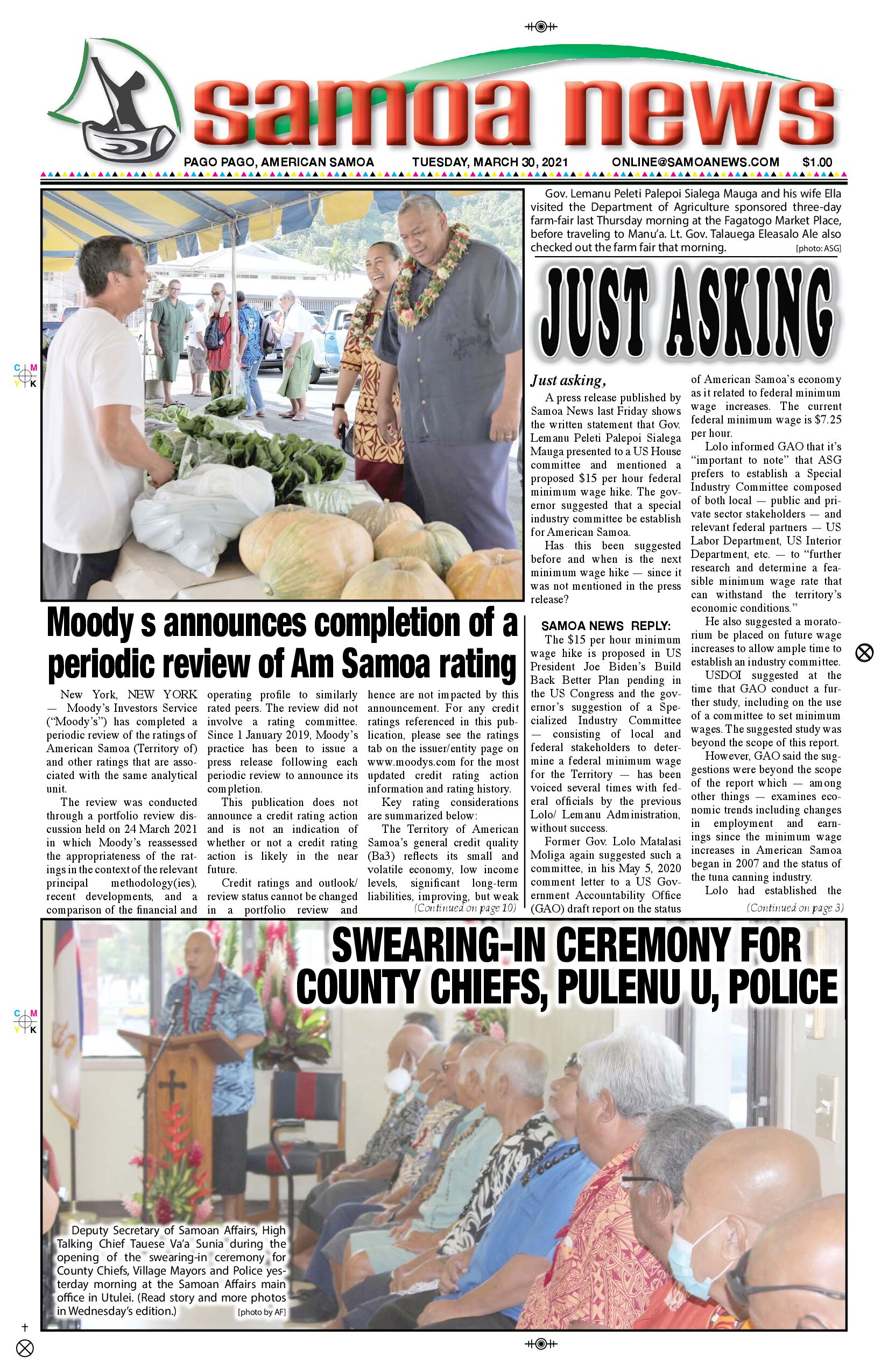 SN News Tuesday, March 30, 2021