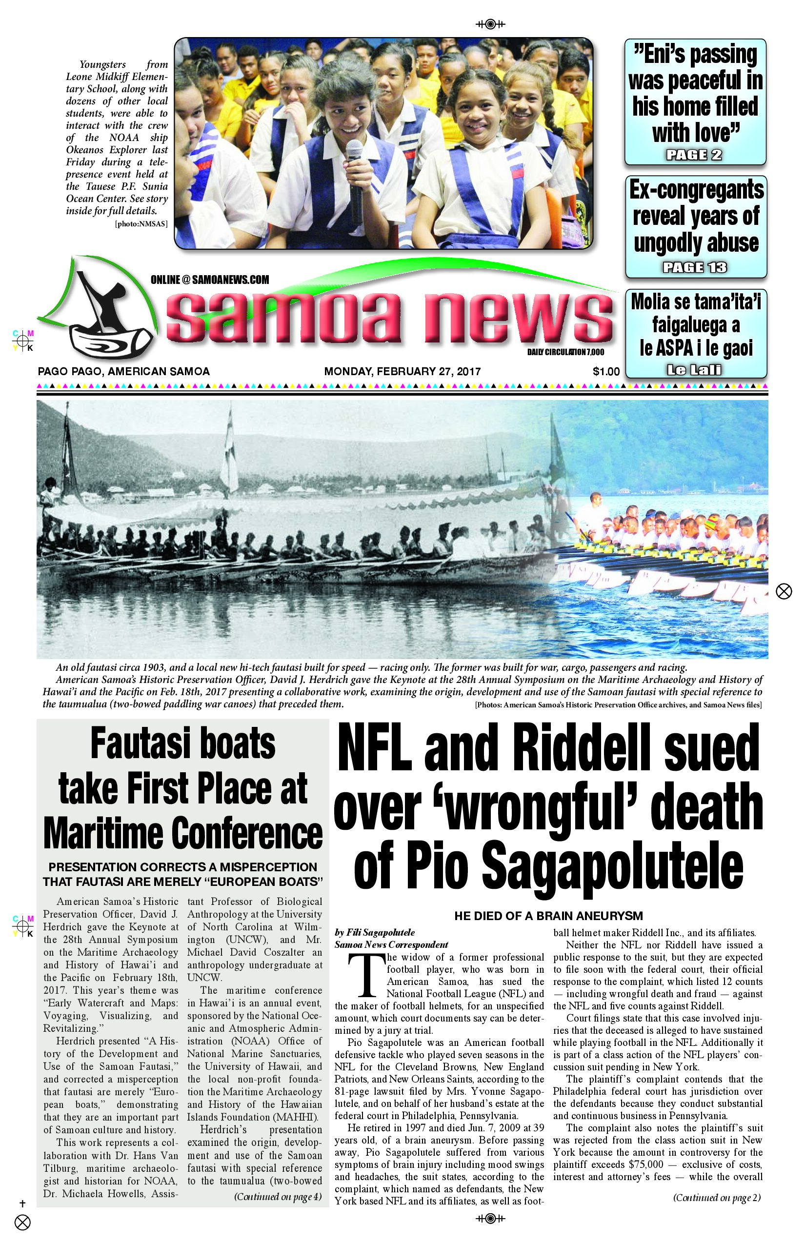 SN News Monday, Feb. 27, 2017