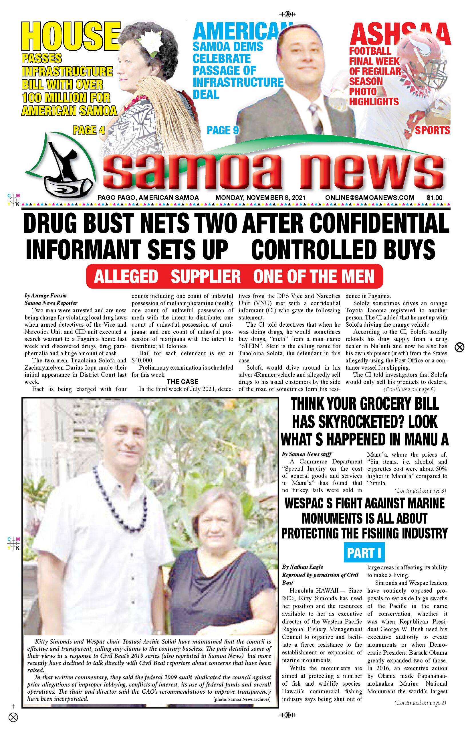 SN News Monday, November 08, 2021