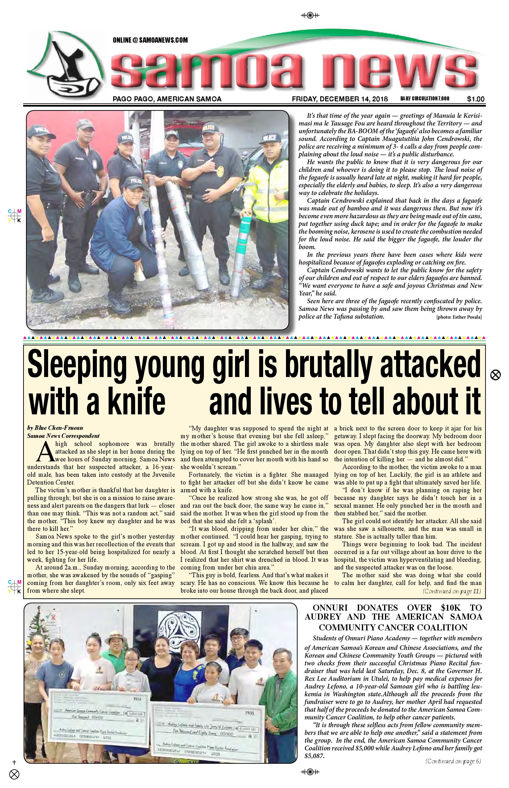 SN News Friday, December 14, 2018