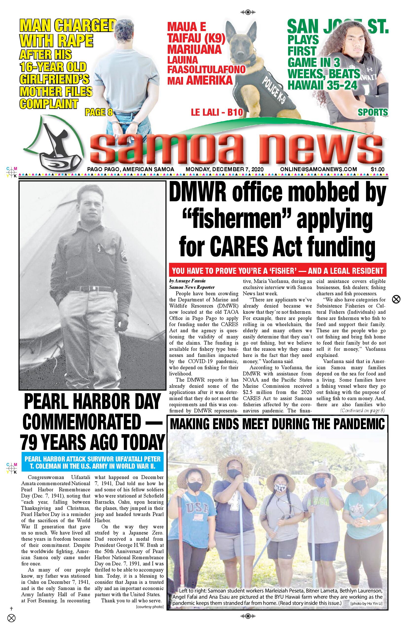 SN News Monday, Dec. 07, 2020