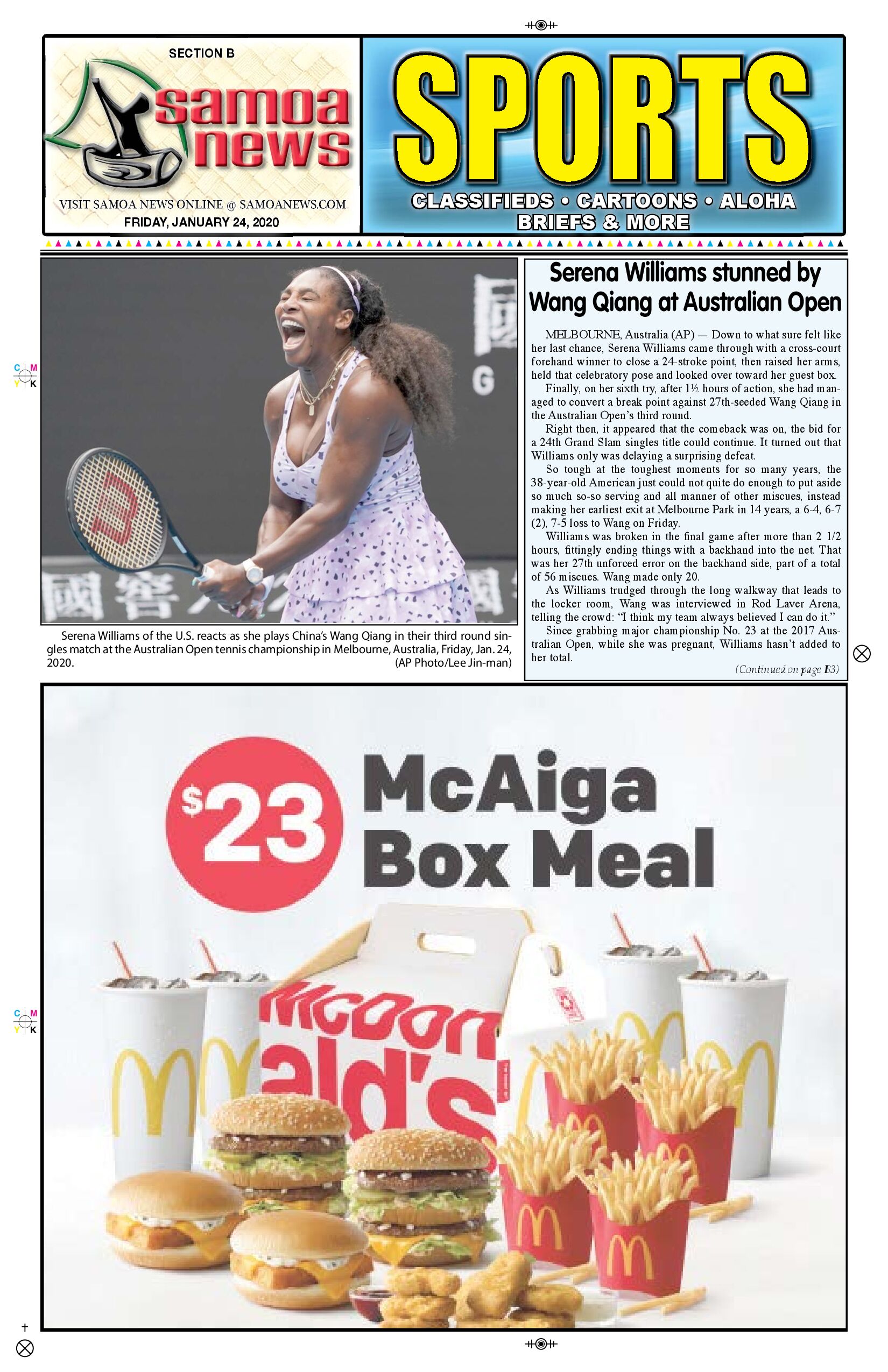 SN Sports Friday, January 24, 2020