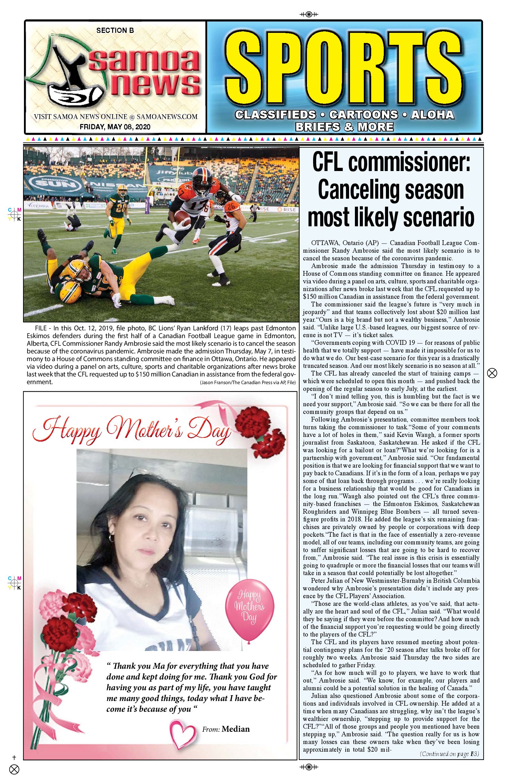 SN Sports Friday, May 08, 2020