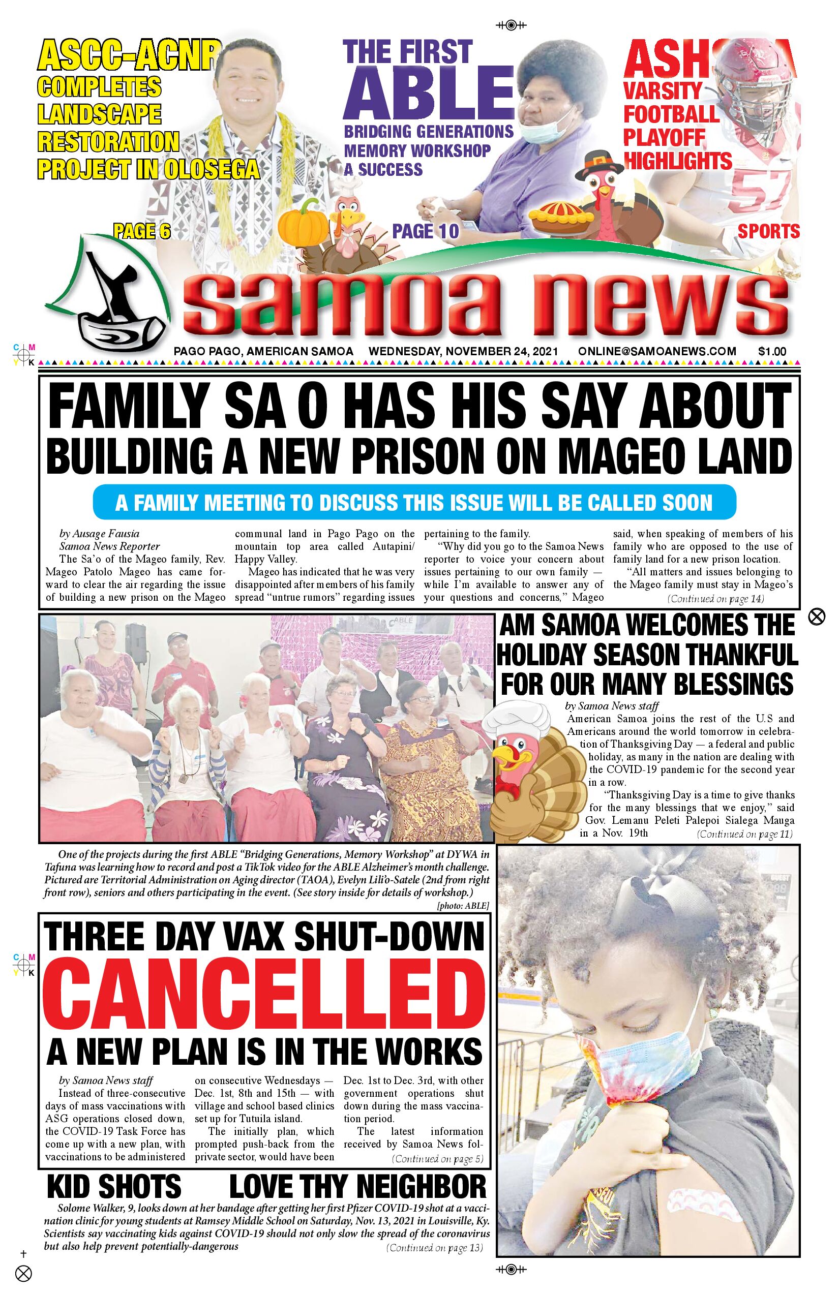 SN News Wednesday, November 24, 2021