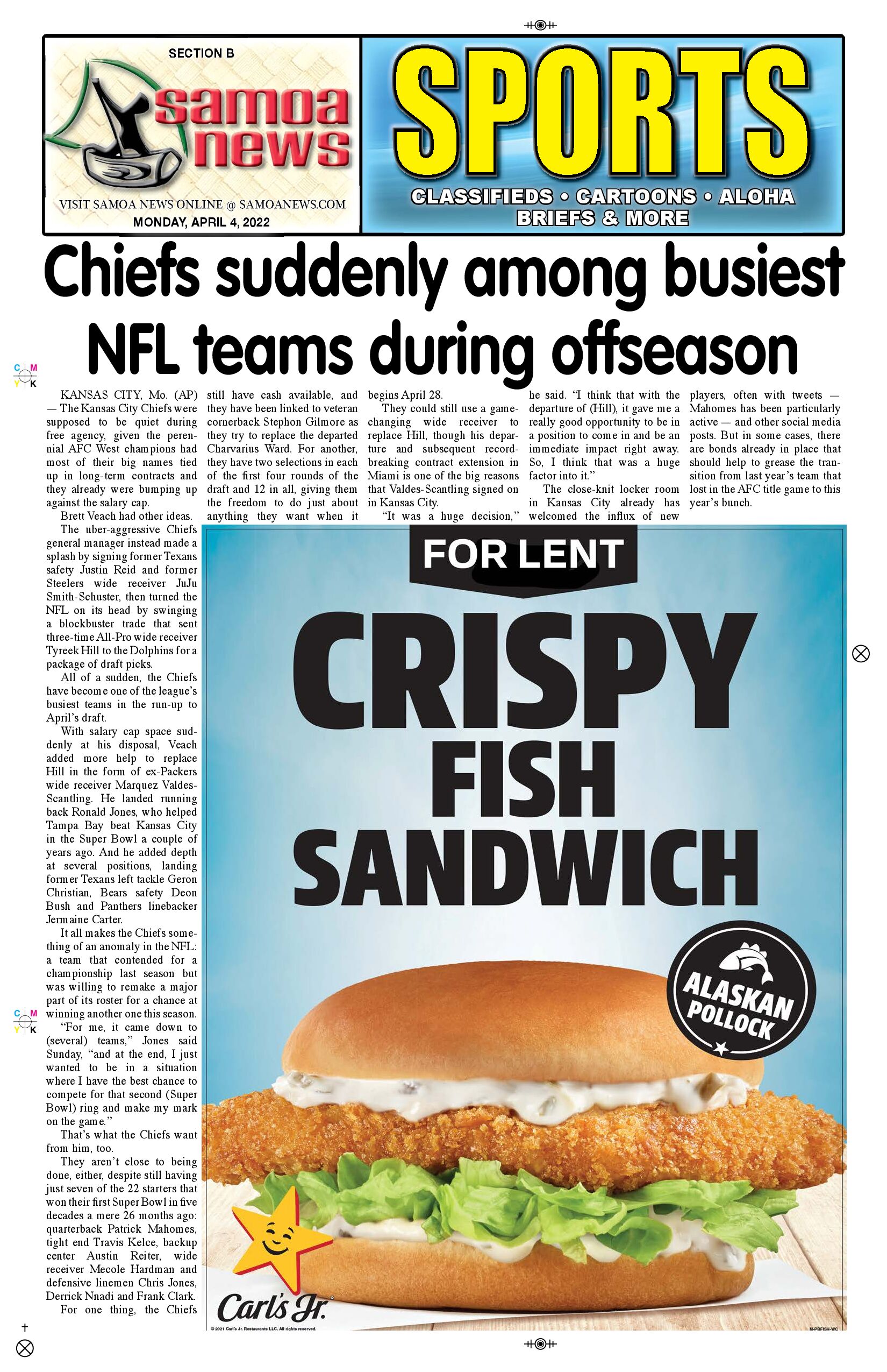 SN Sports Monday, April 04, 2022