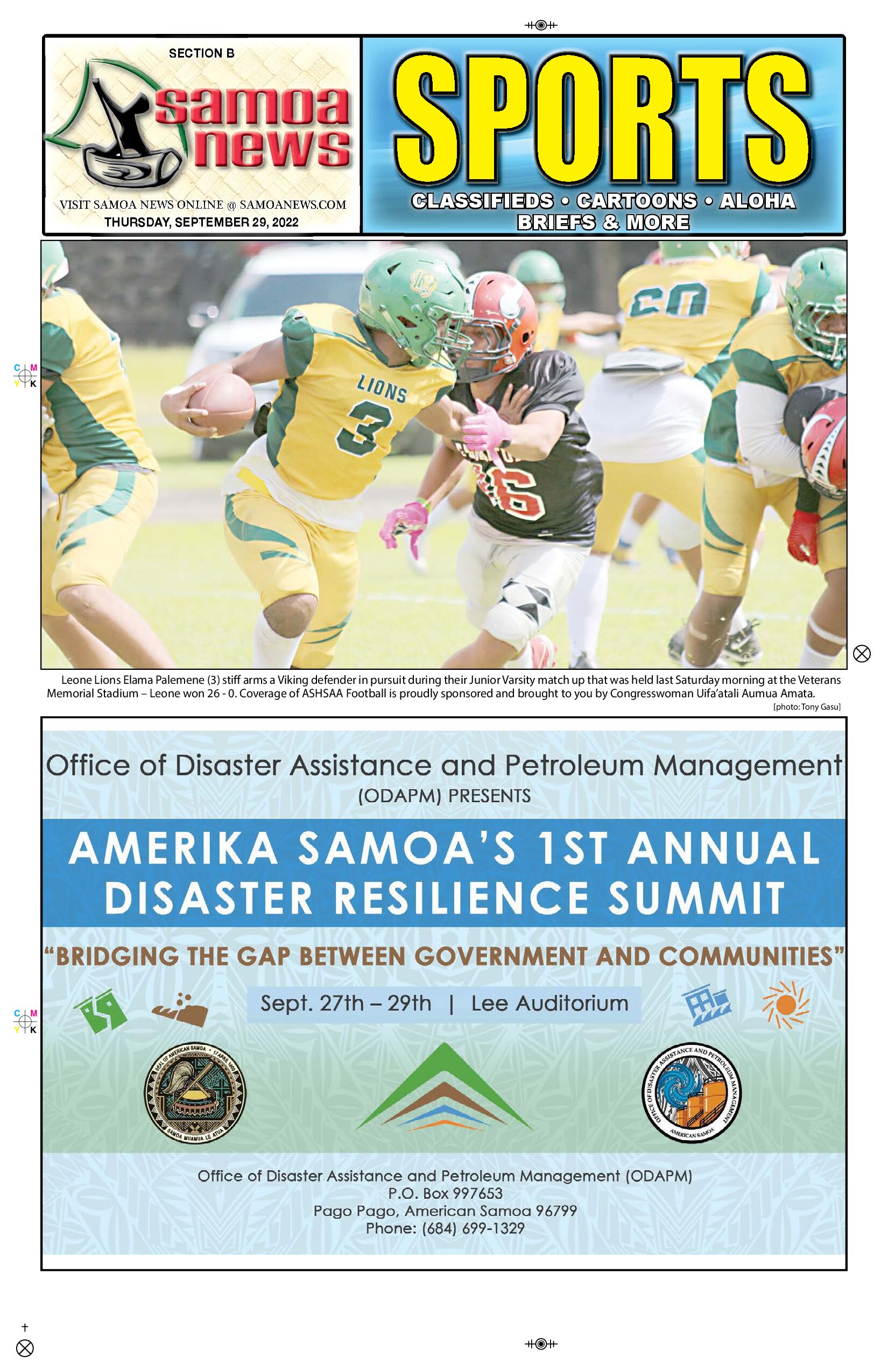 SN Sports Thursday, Sept. 29, 2022