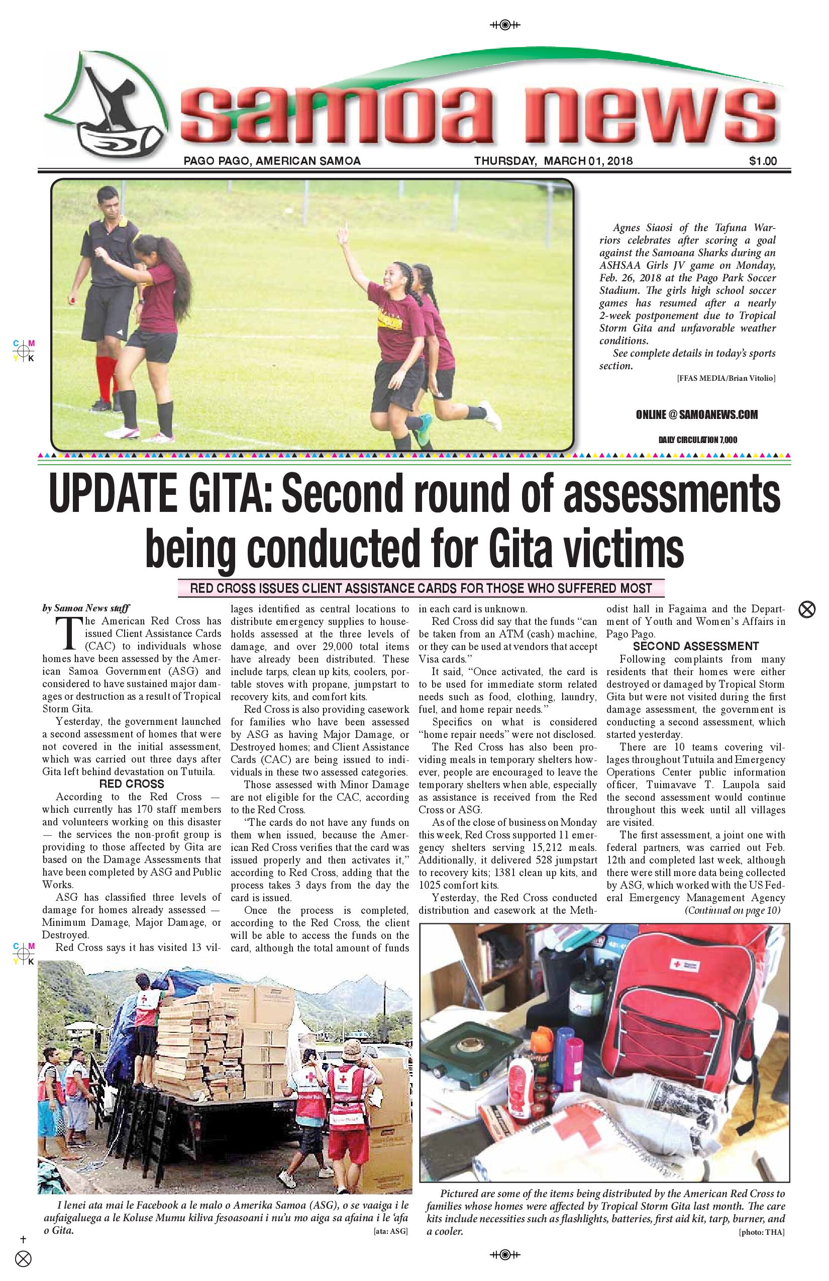 SN News Thursday, March 01, 2018