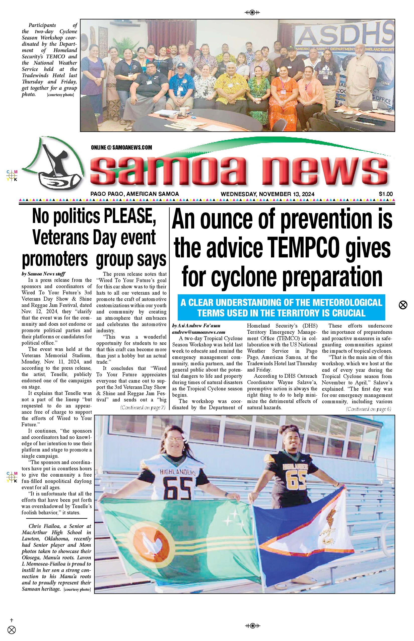 SN News Wednesday, November 13, 2024