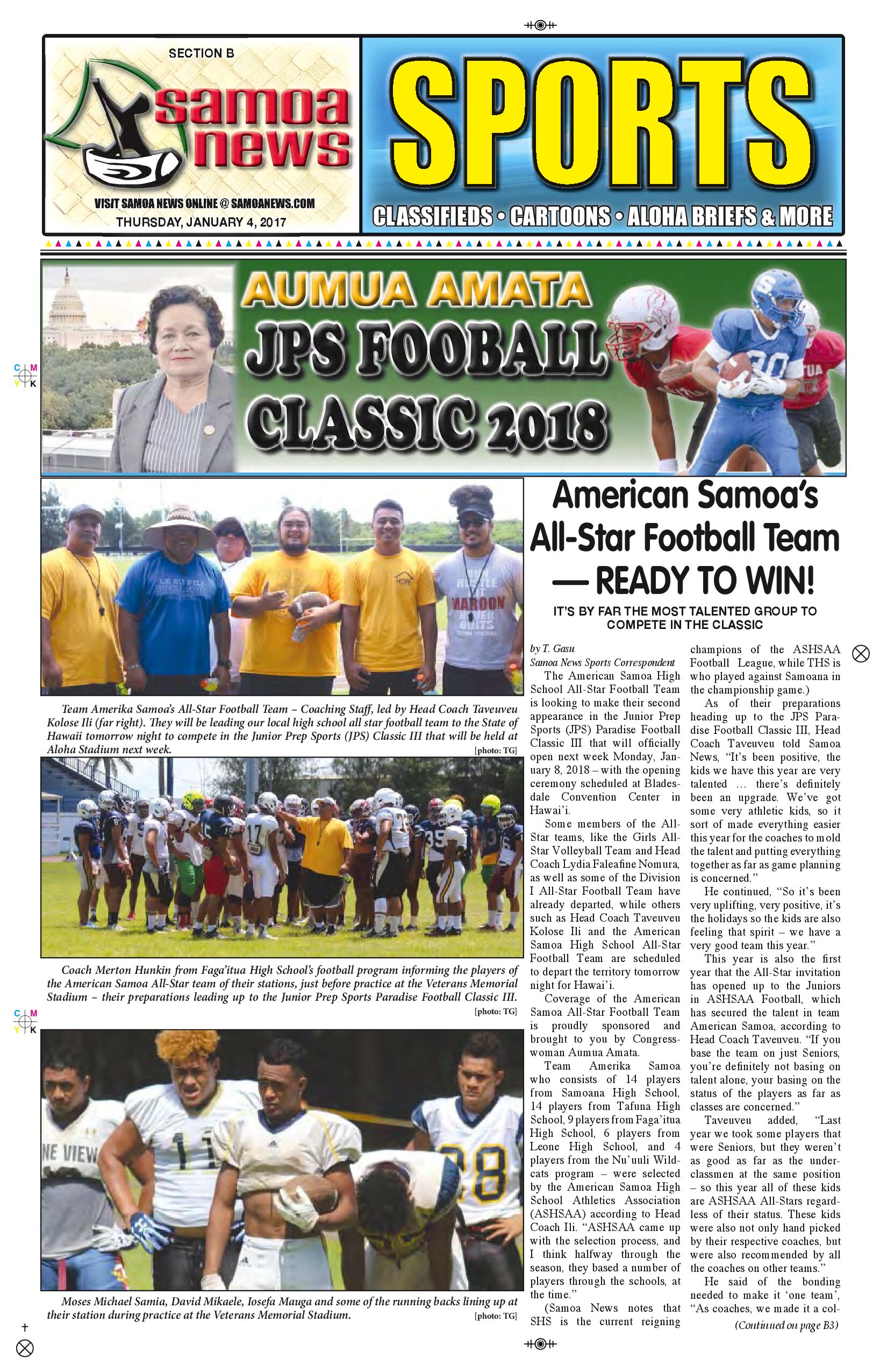 SN Sports Thursday Jan. 04, 2018