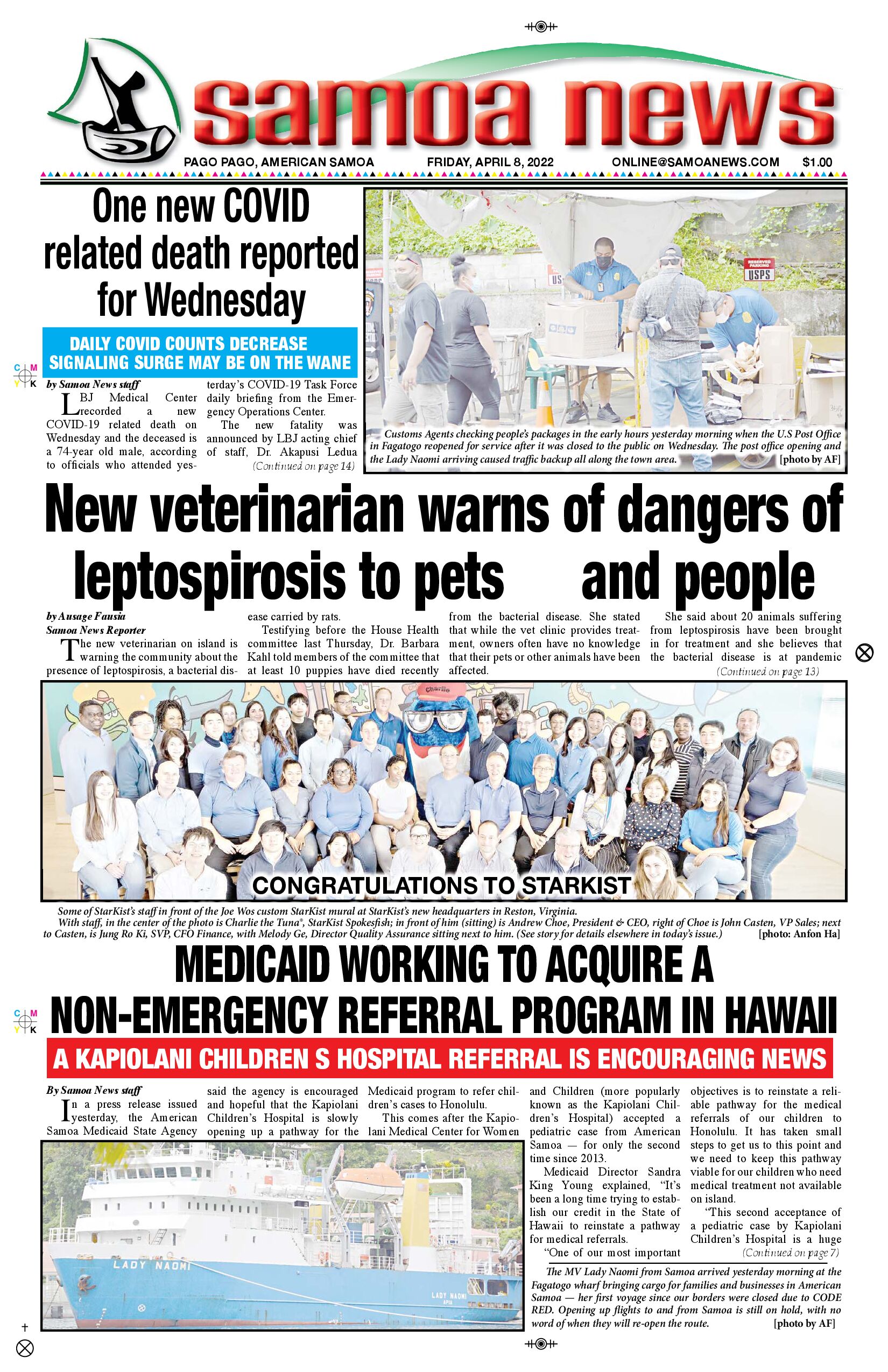 SN News Friday, April 08, 2022