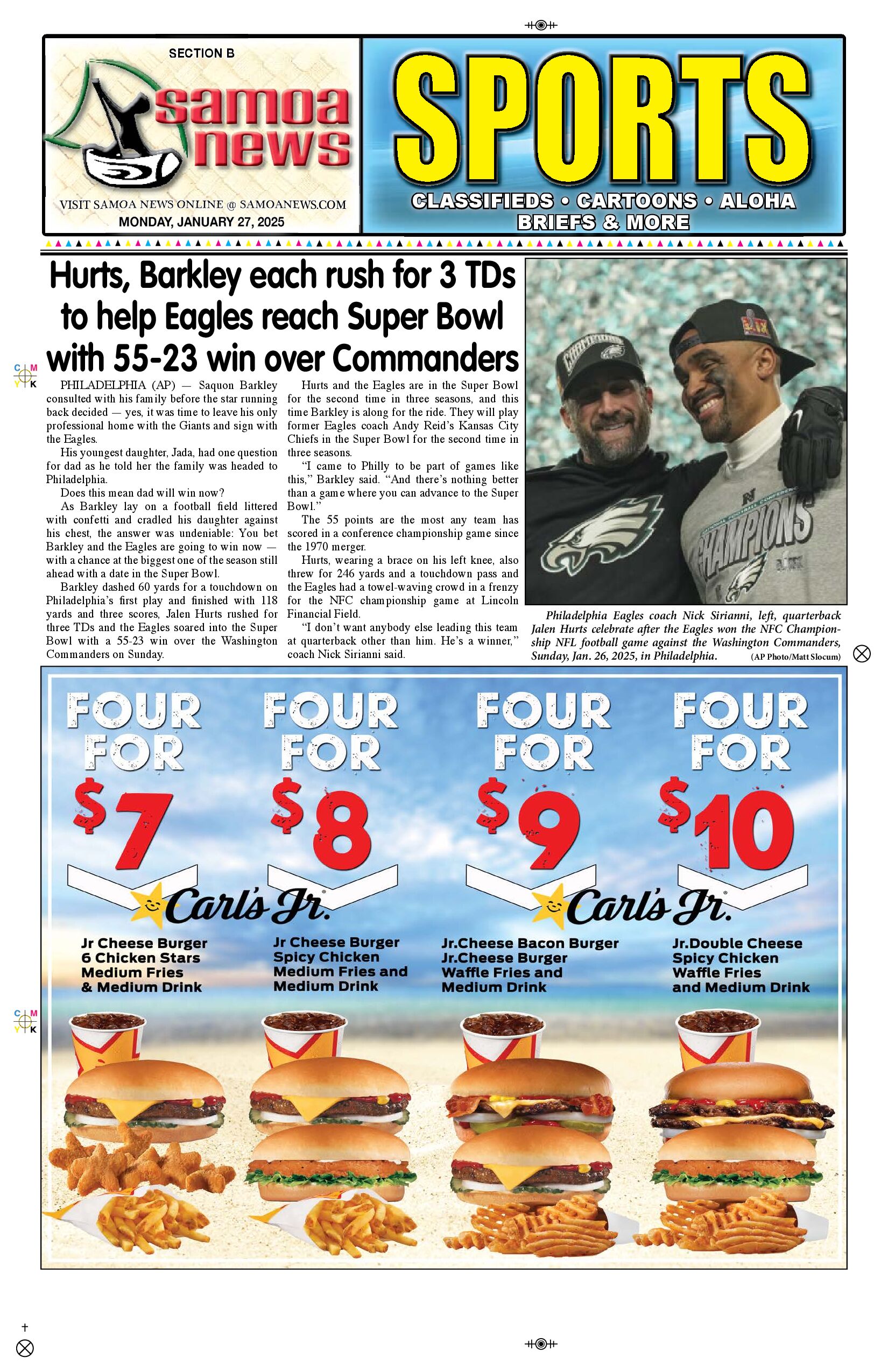 SN News Monday, January 27, 2025