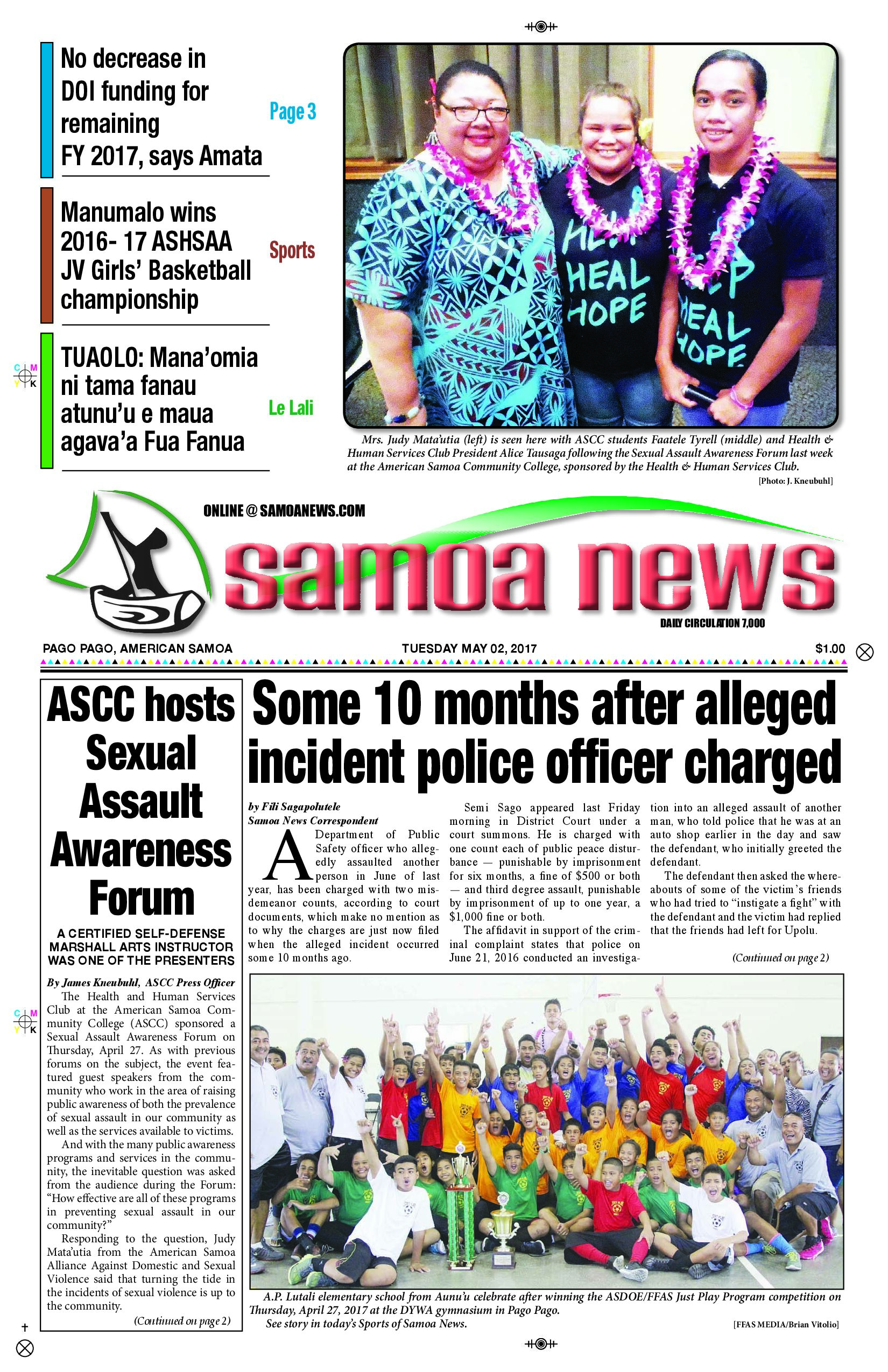 SN News Tuesday, May 2, 2017