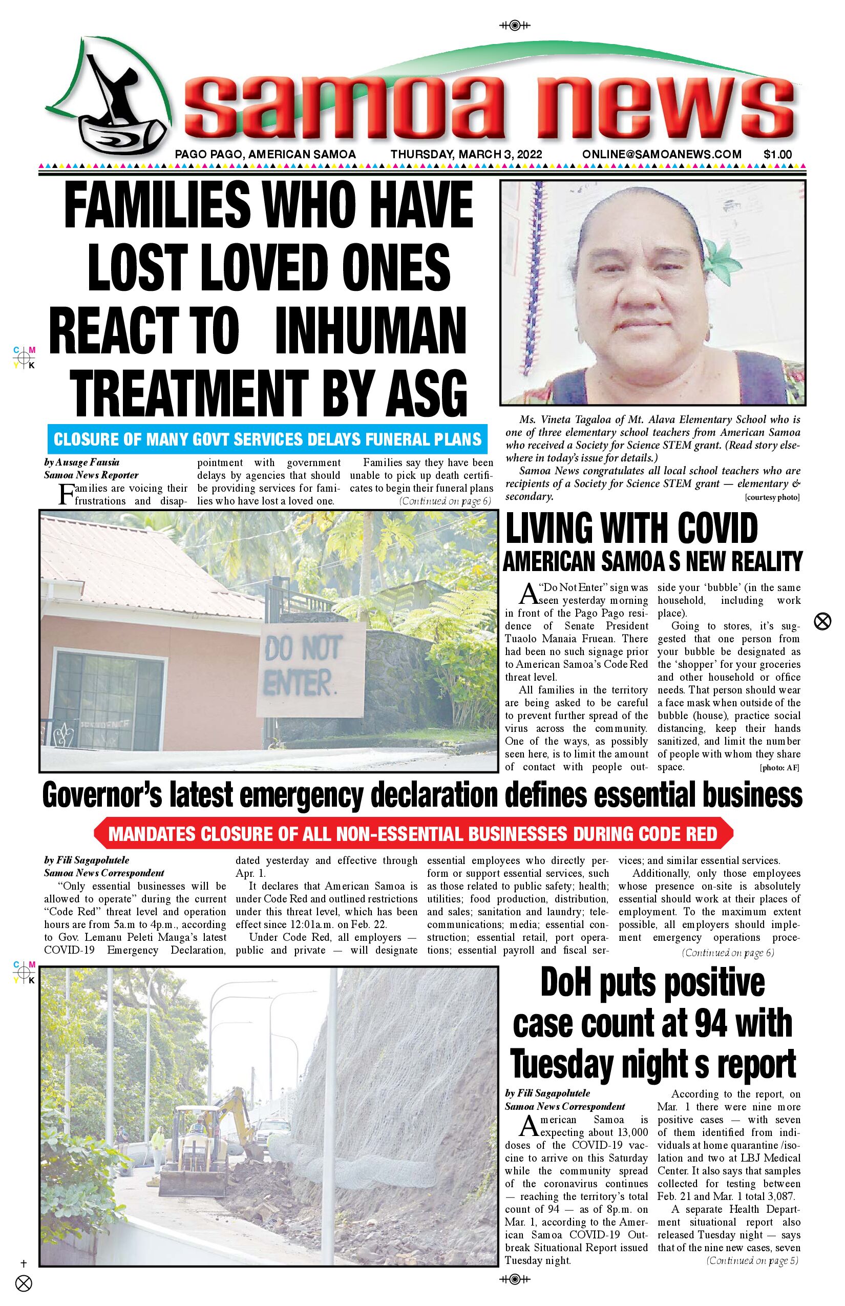 SN News Thursday, March 03, 2022