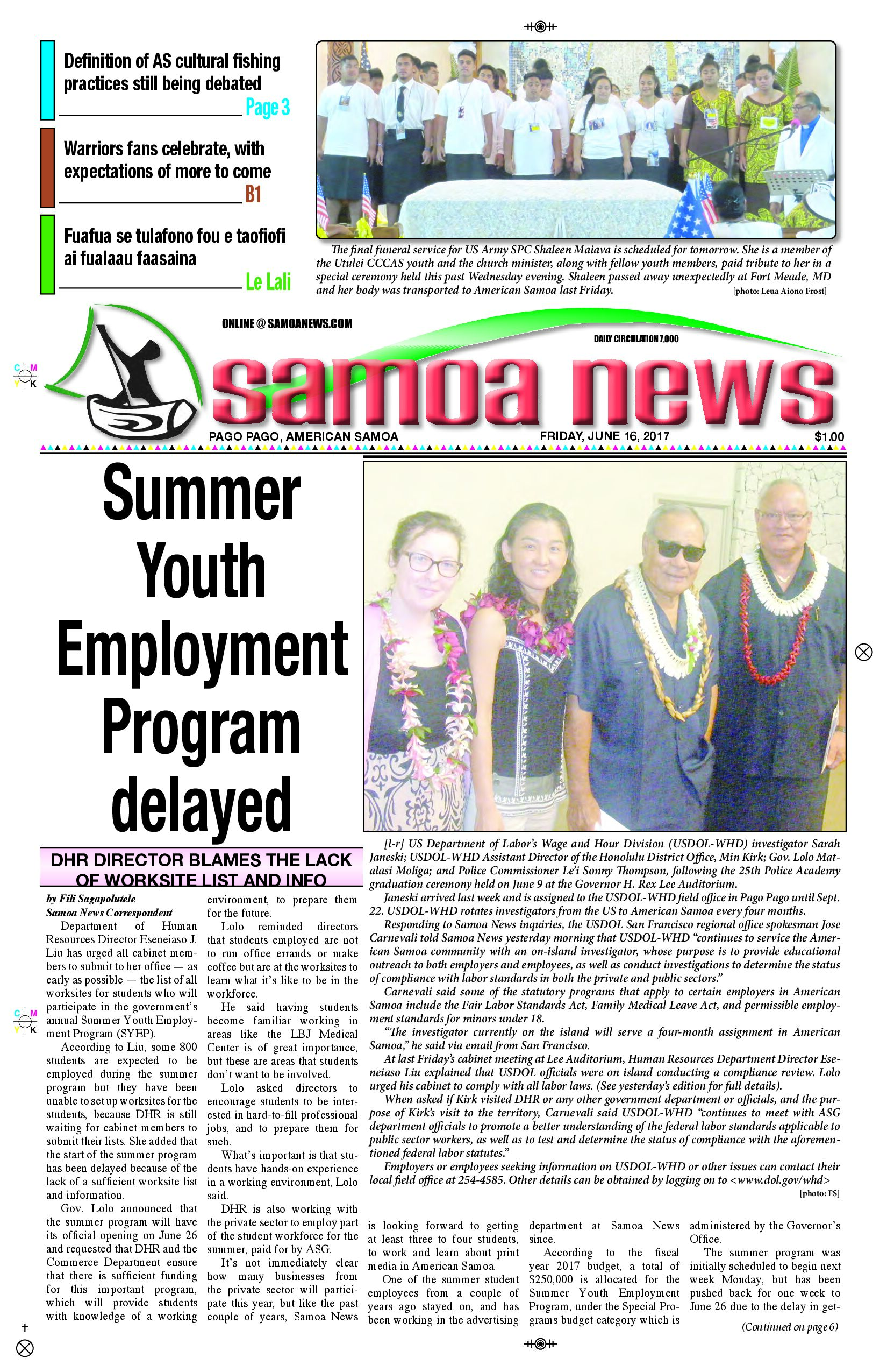 SN News Friday, June 16, 2017