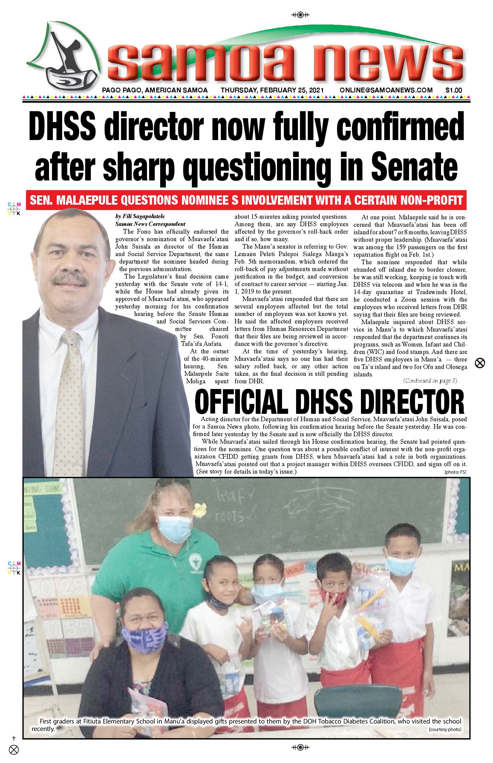 SN News Thursday, Feb. 25, 2021