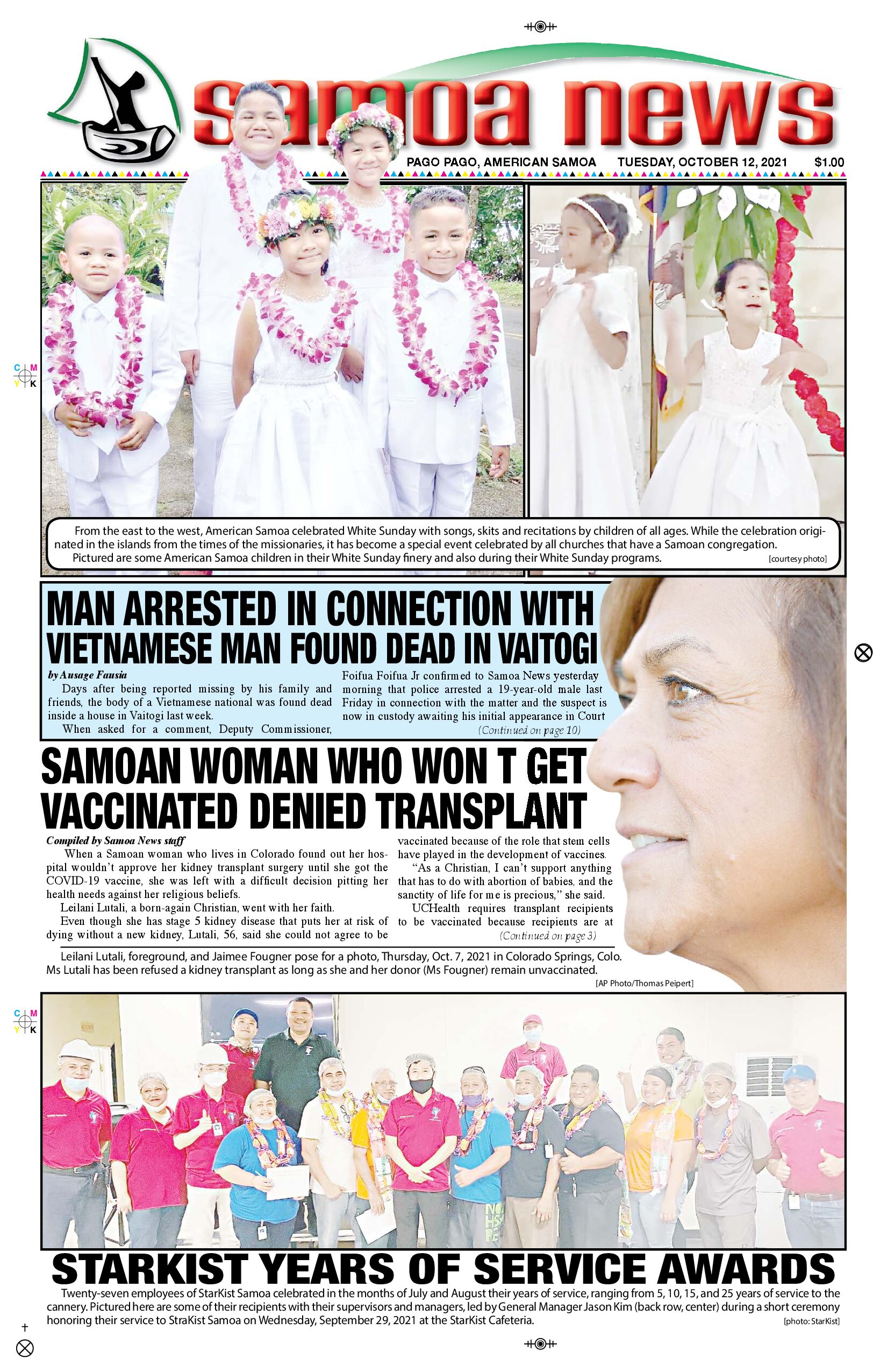 SN News Tuesday, October 12,  2021