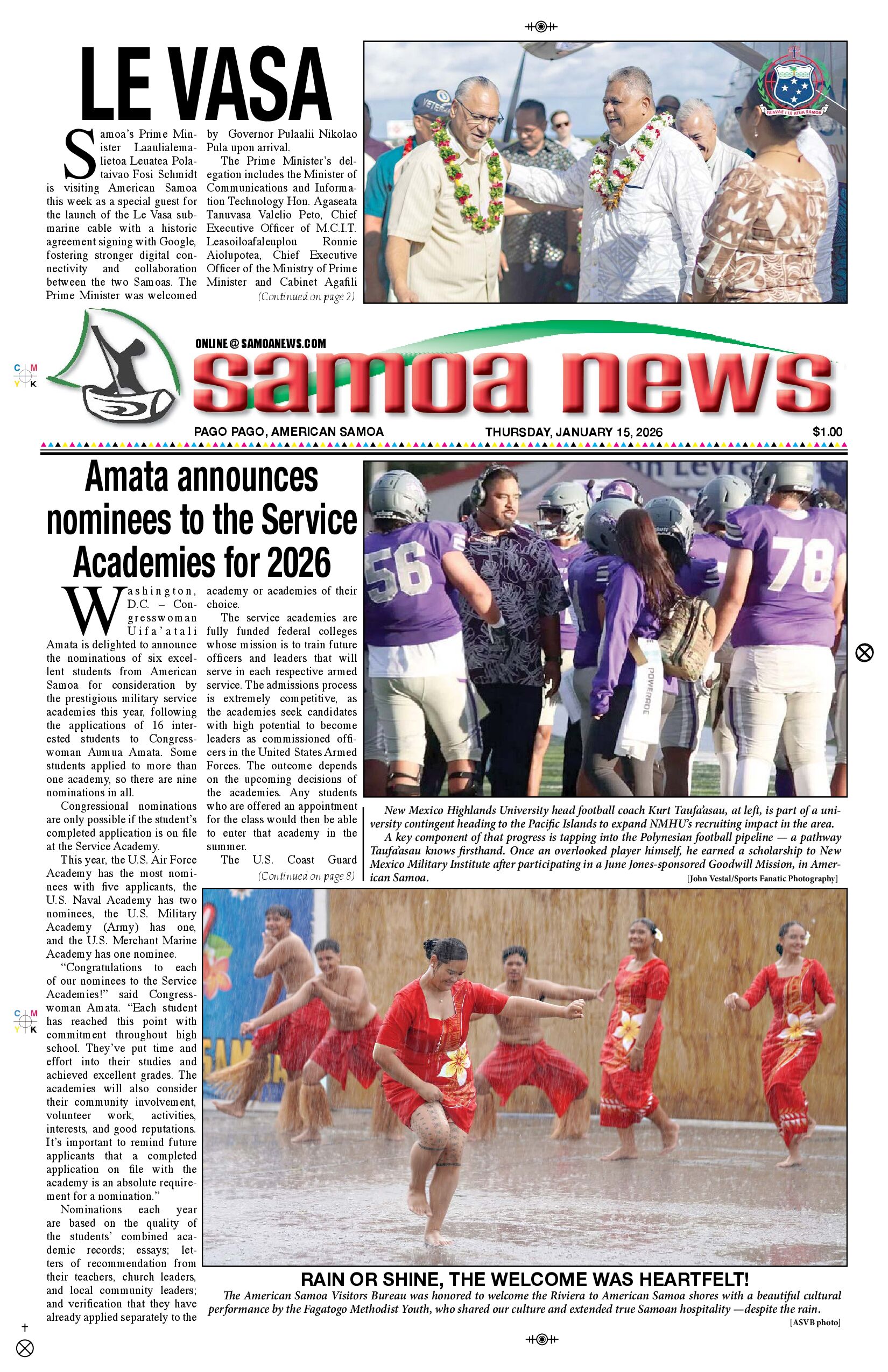 SN News Thursday, January 15, 2026