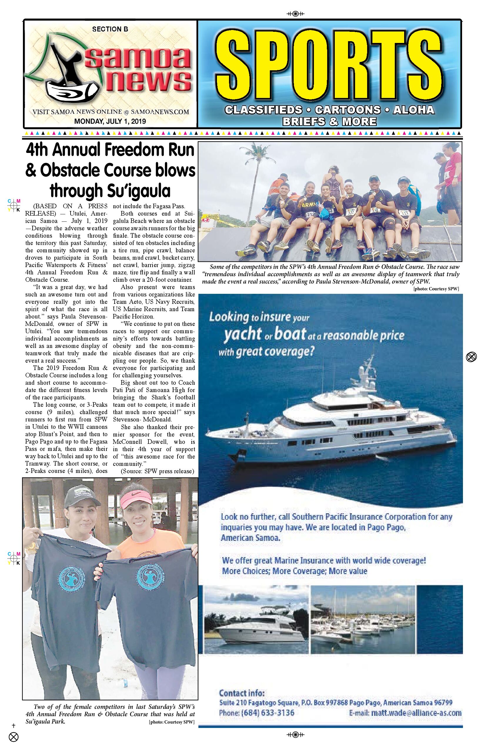 SN Sports Monday, July 01, 2019