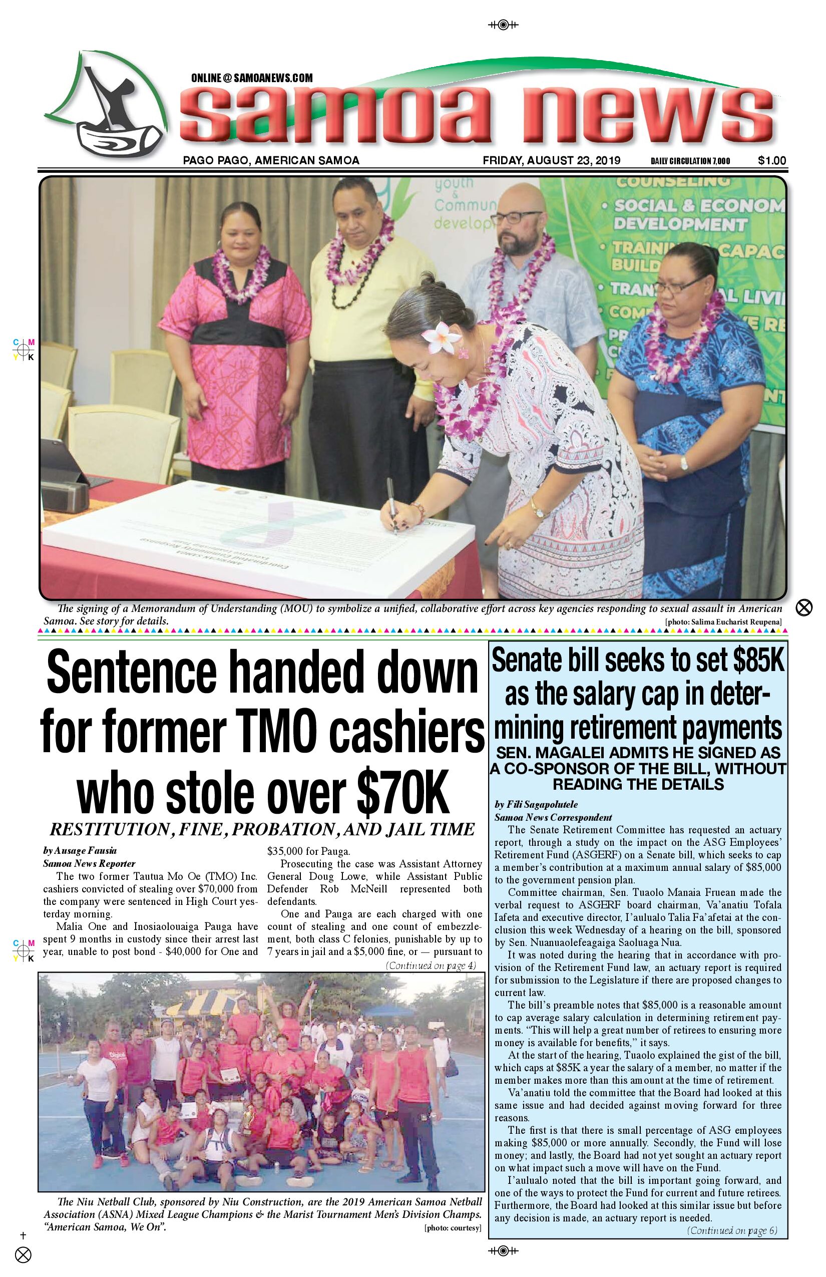 SN News Friday, August 23, 2019