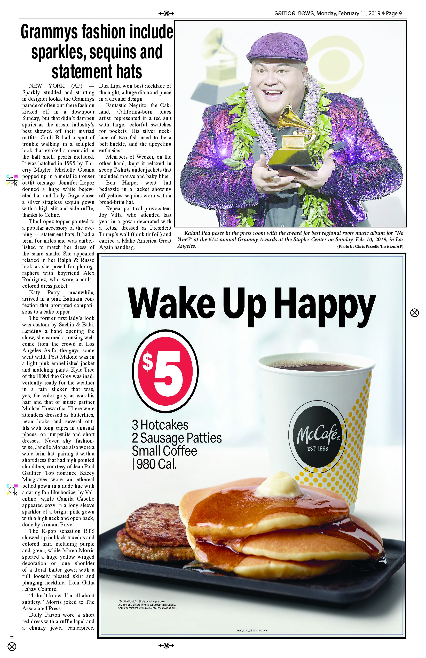 SN News 2 Monday, February 11, 2019