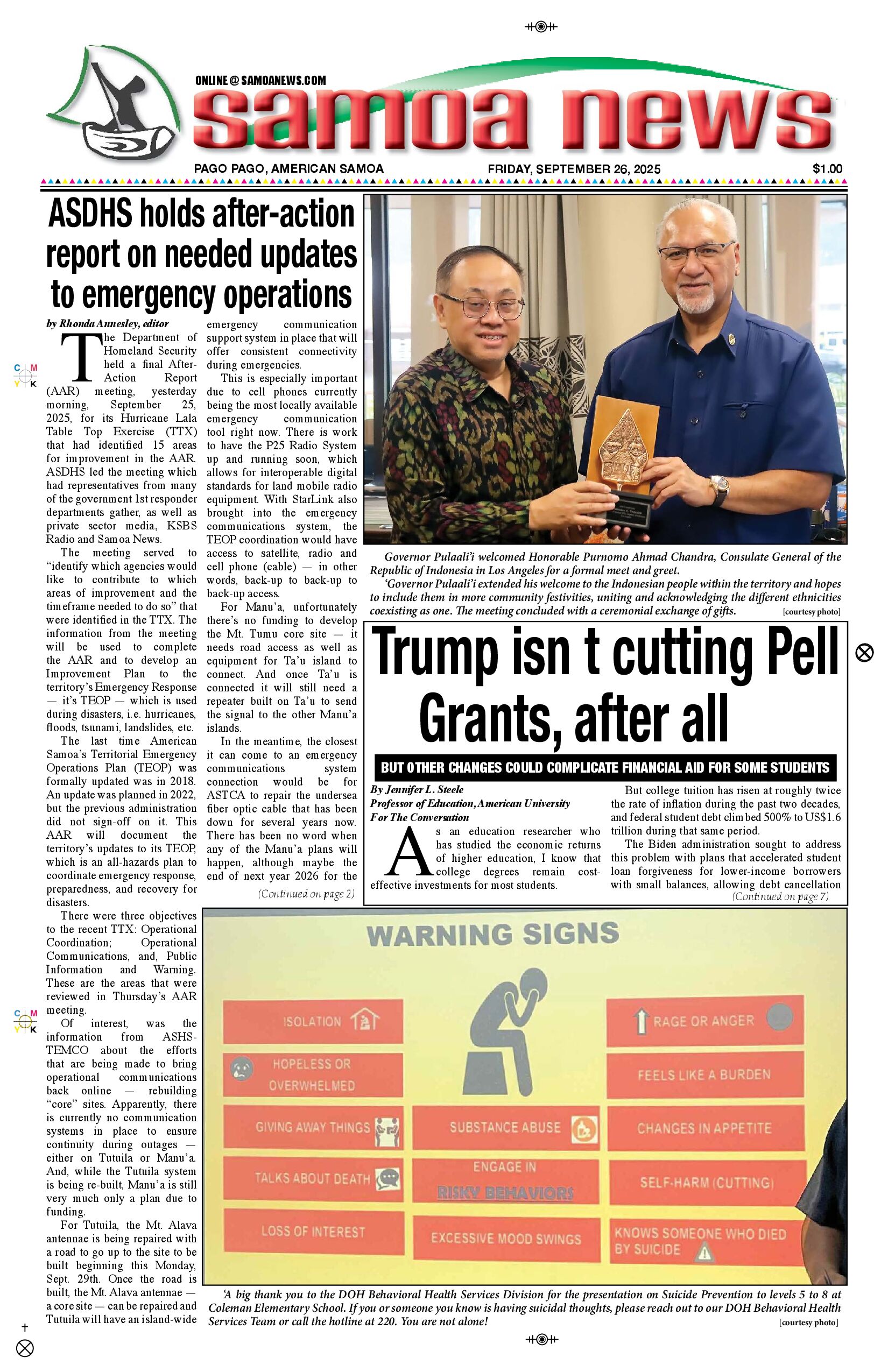 SN News Friday, September 26, 2025