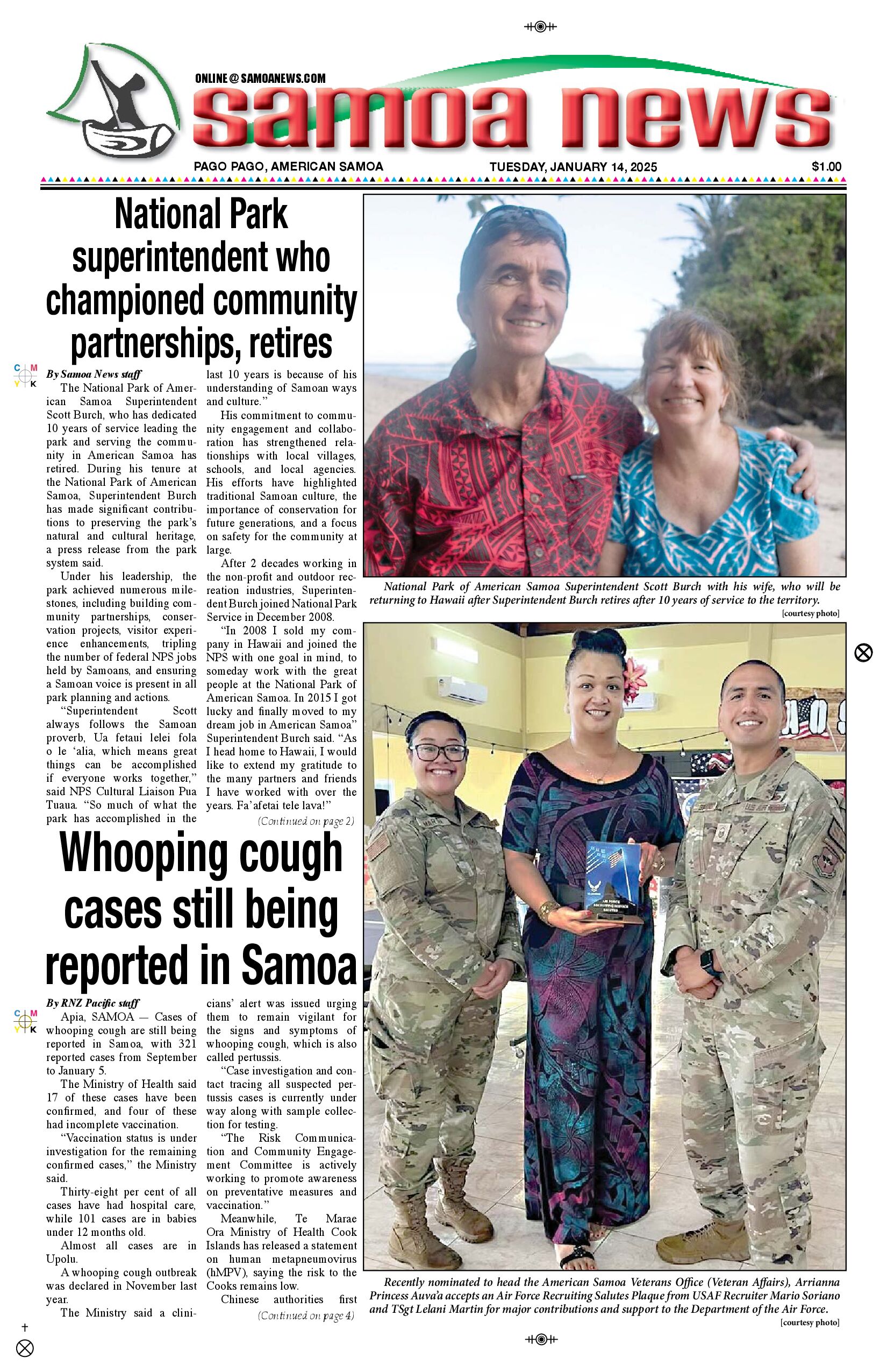 SN News Tuesday, January 14, 2025