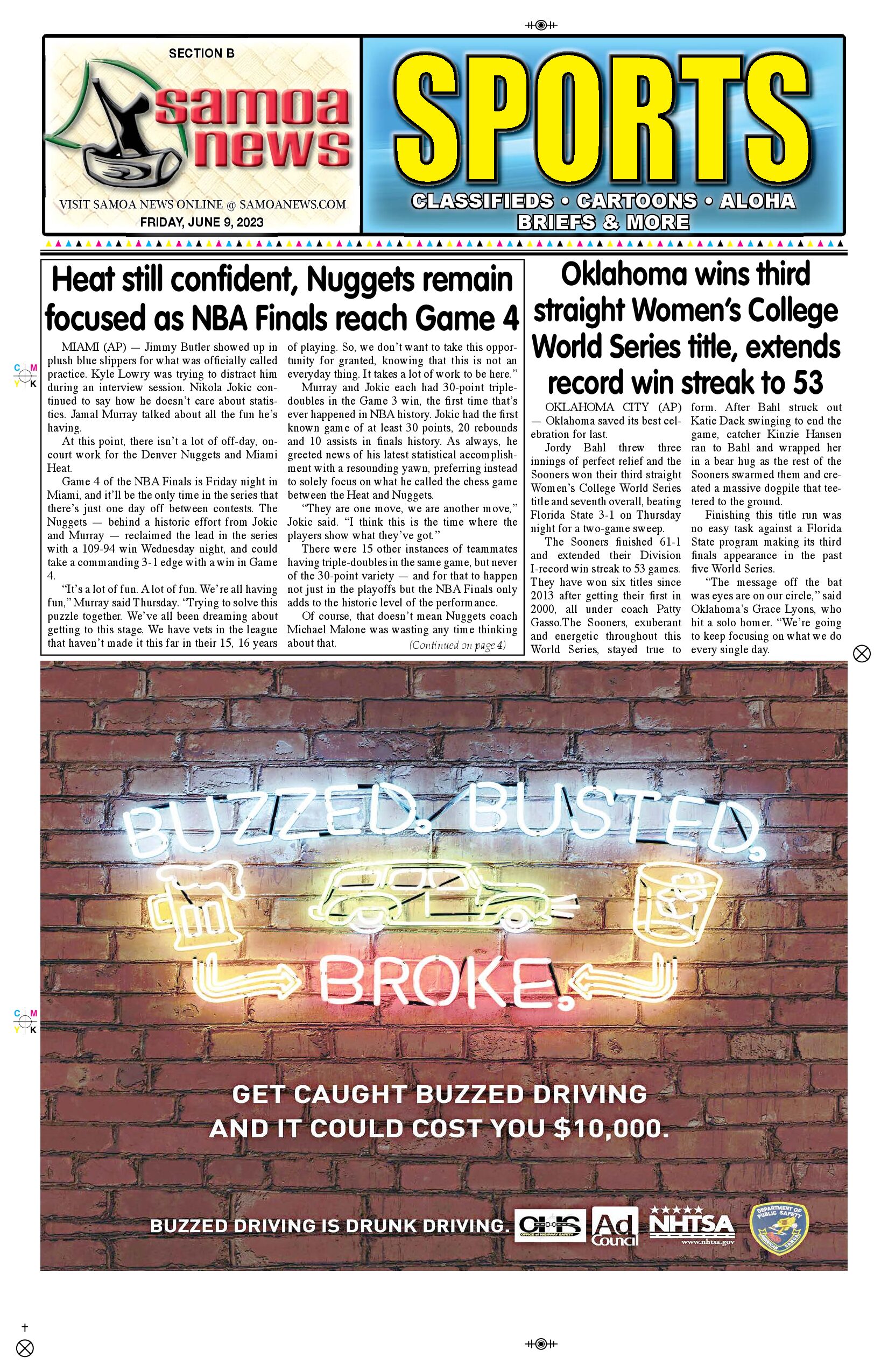 SN Sports Friday, June 09, 2023