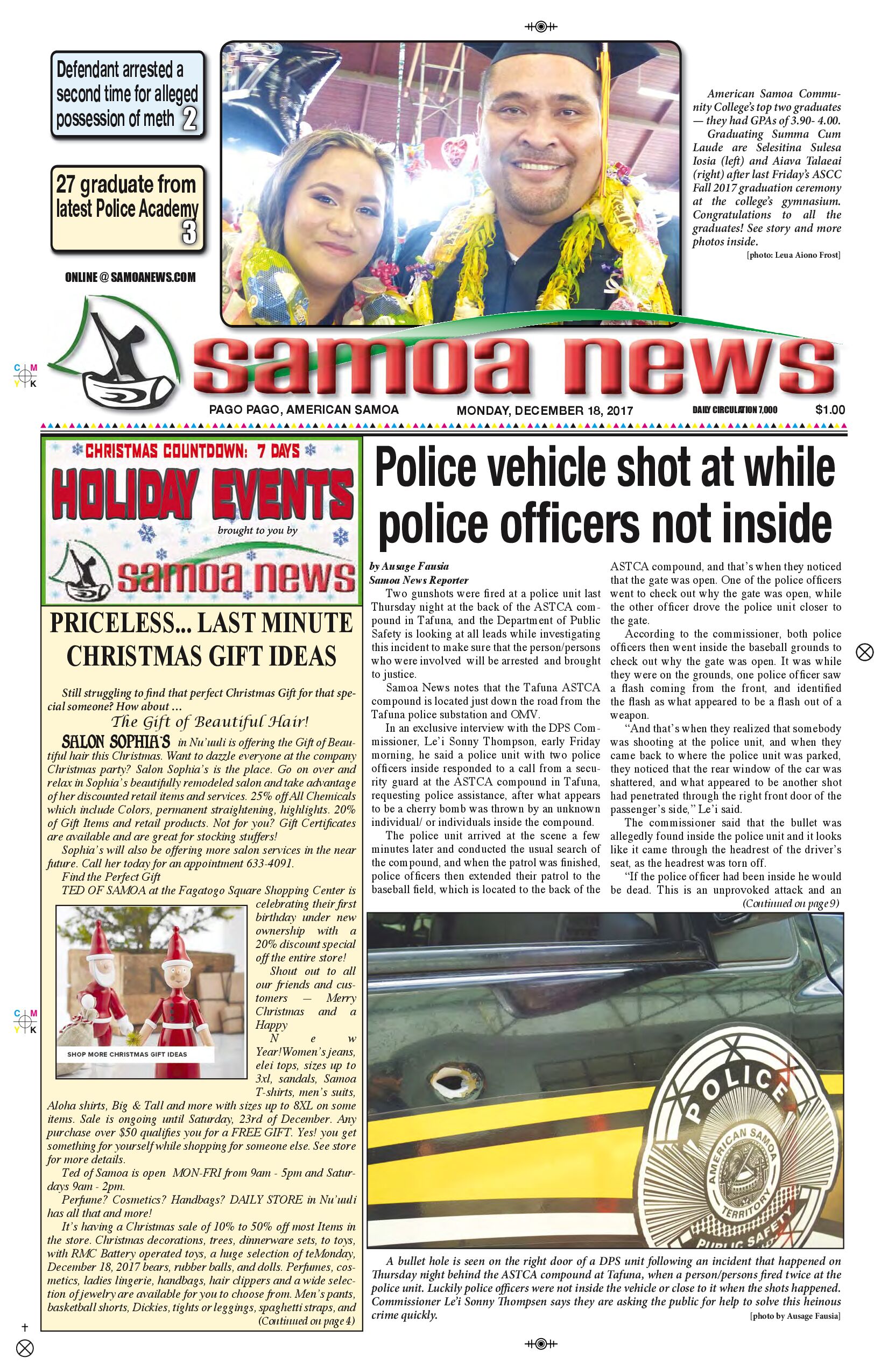 SN News Monday, Dec. 18, 2017