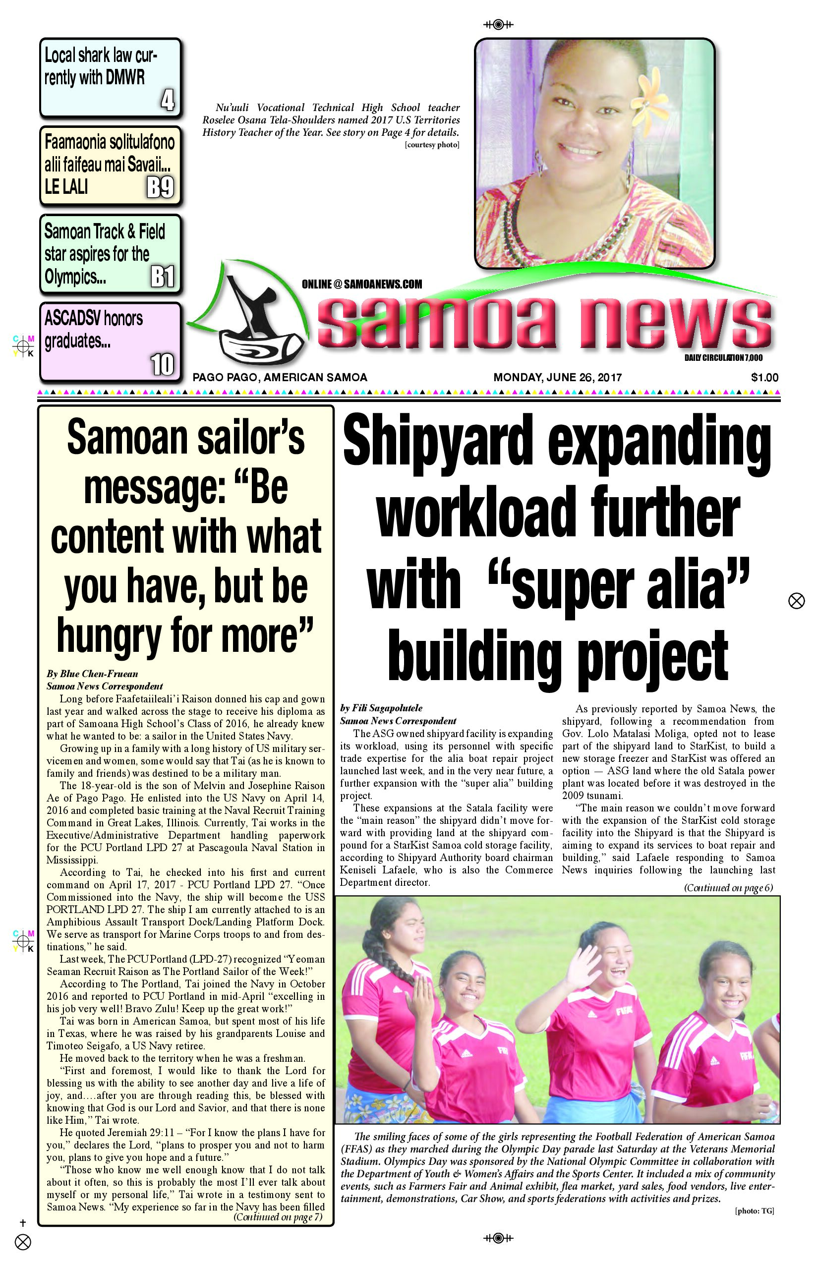 SN News Monday, June 26, 2017