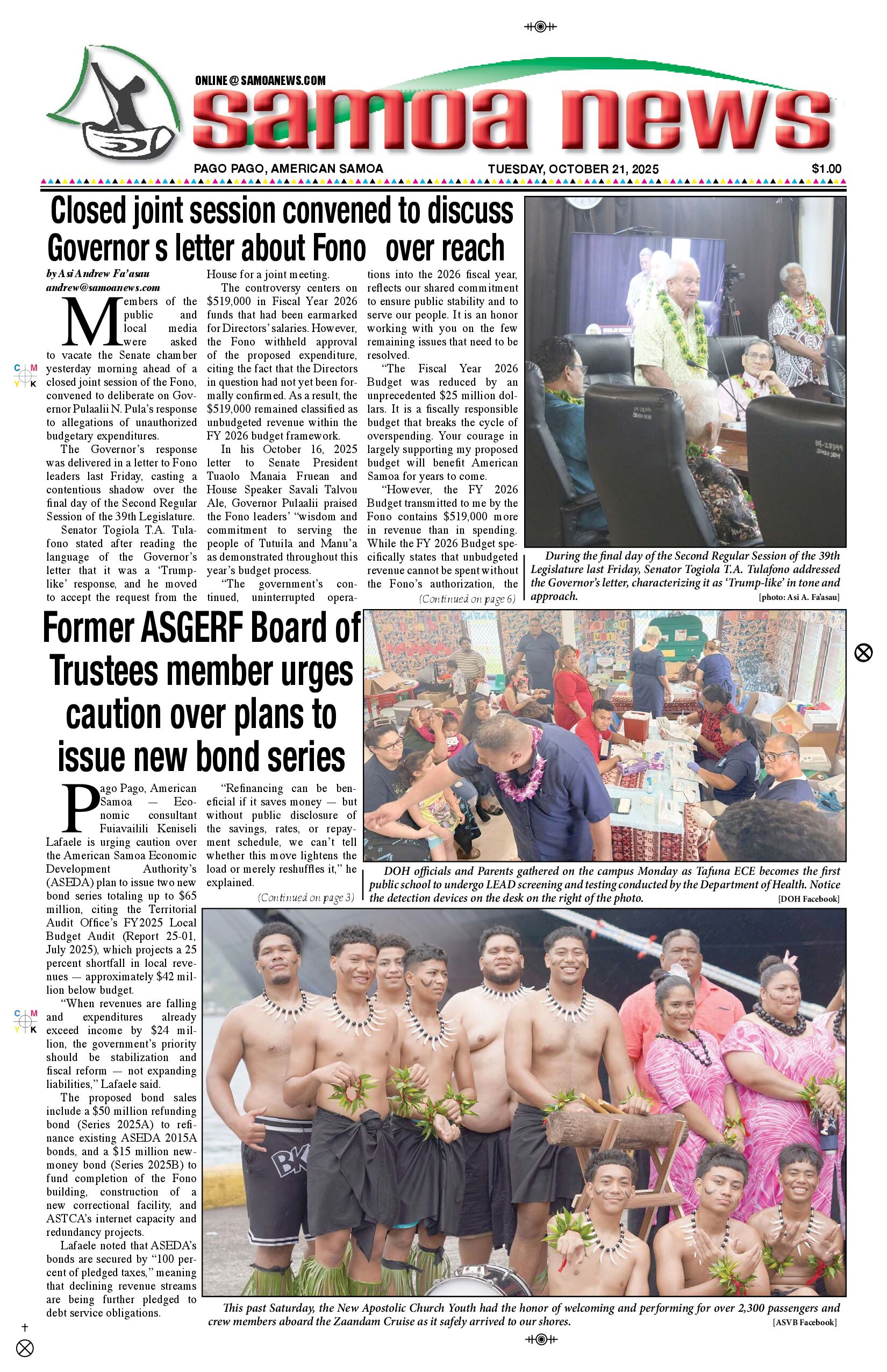 SN News Tuesday, October 21, 2025