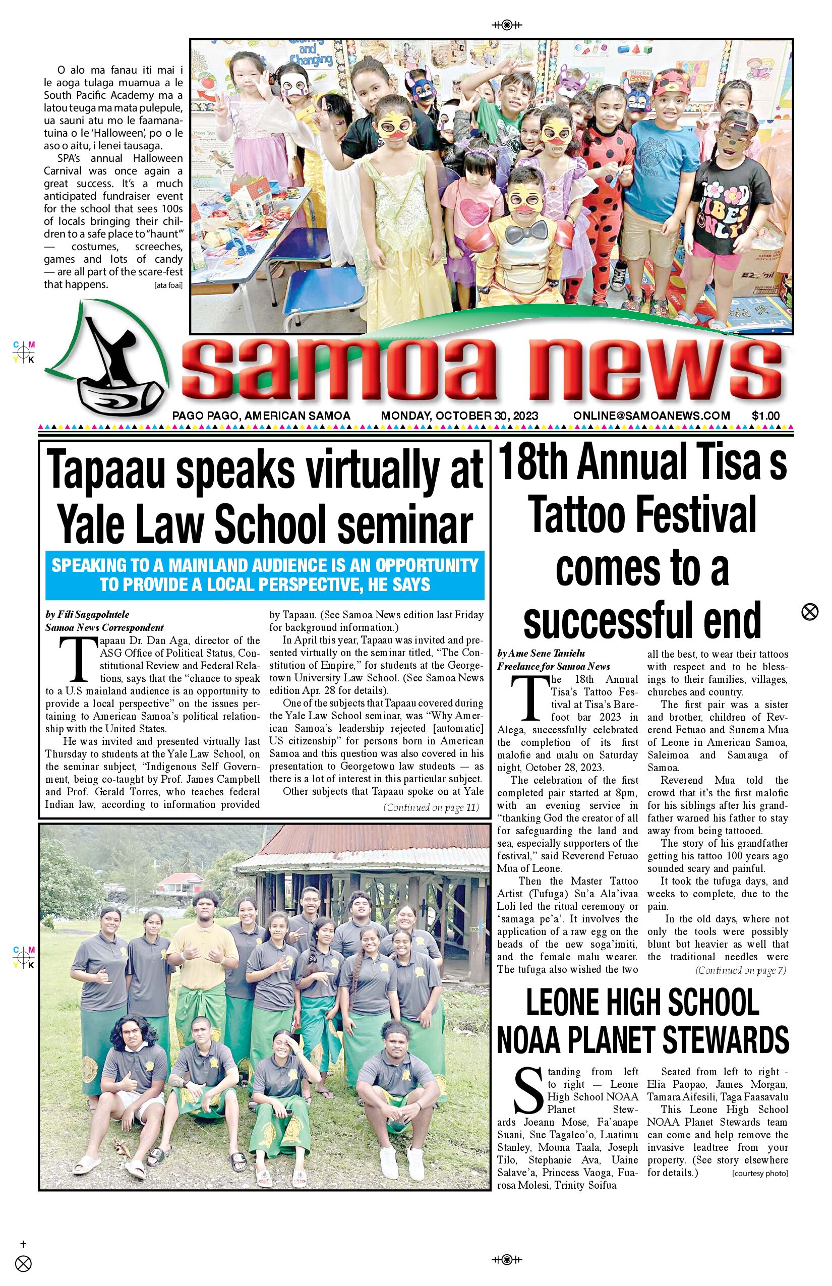 SN News Monday, October 30, 2023