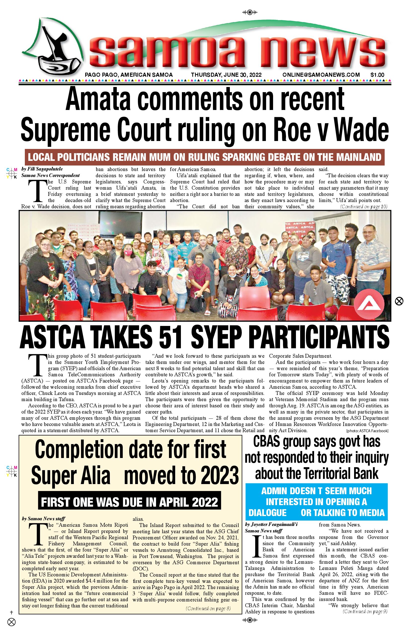 SN News Thursday, June 30, 2022