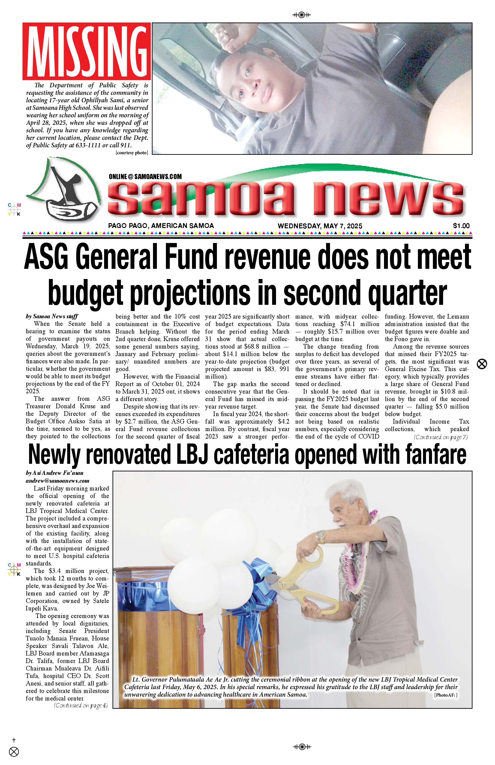 SN News Wednesday, May 07, 2025