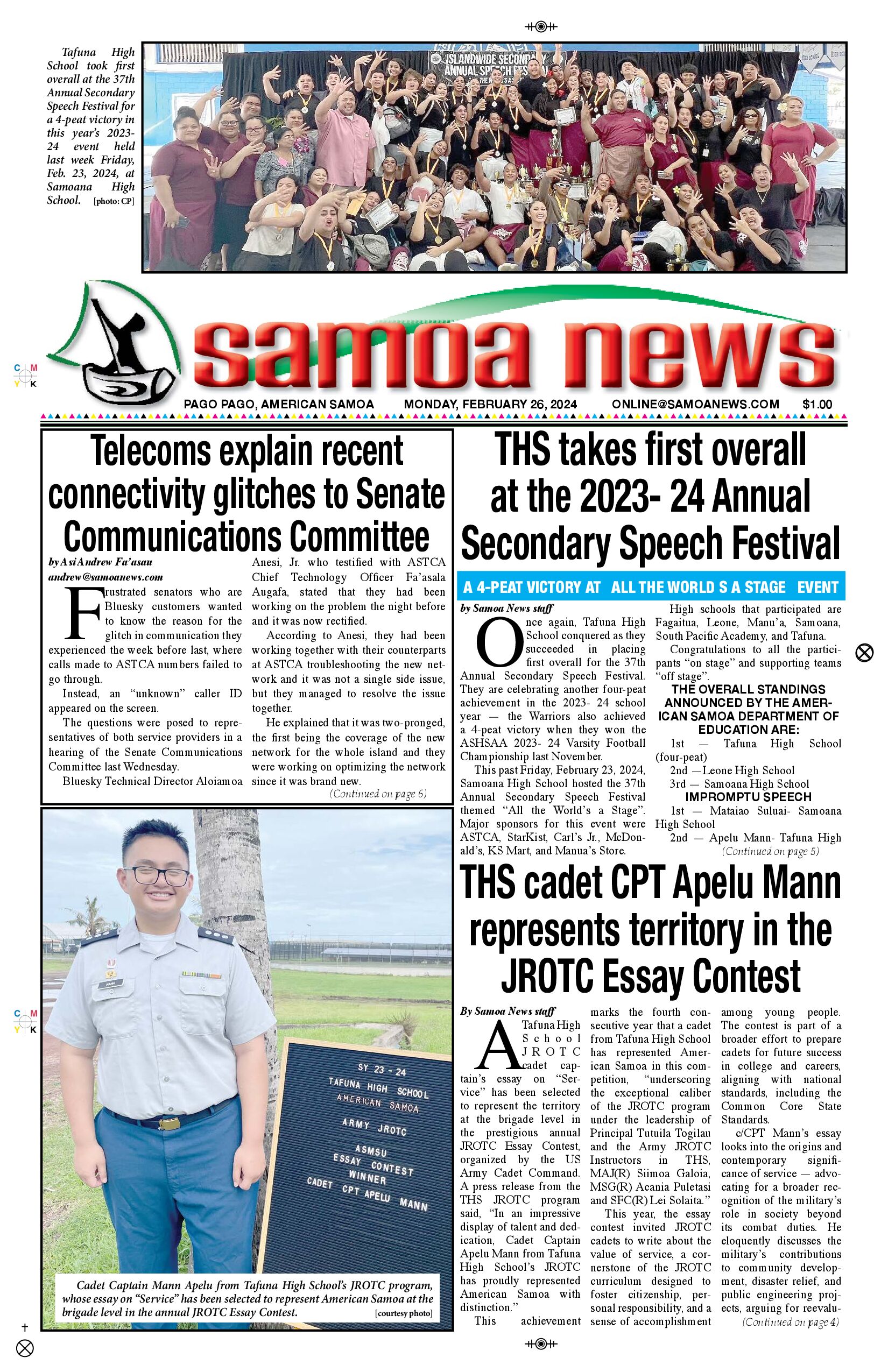 SN News Monday, February 26, 2024