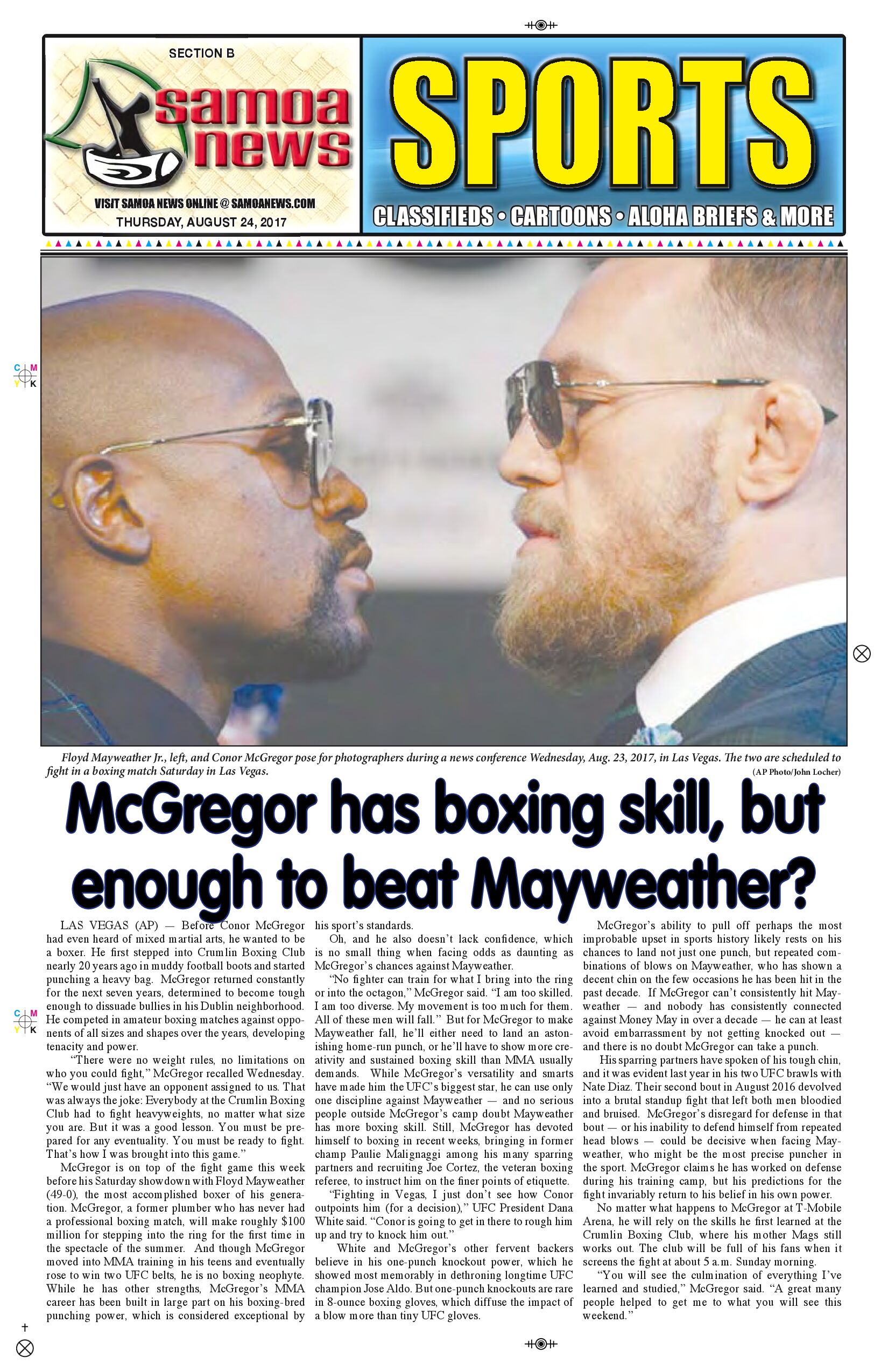 SN Sports Thursday, Aug. 24, 2017