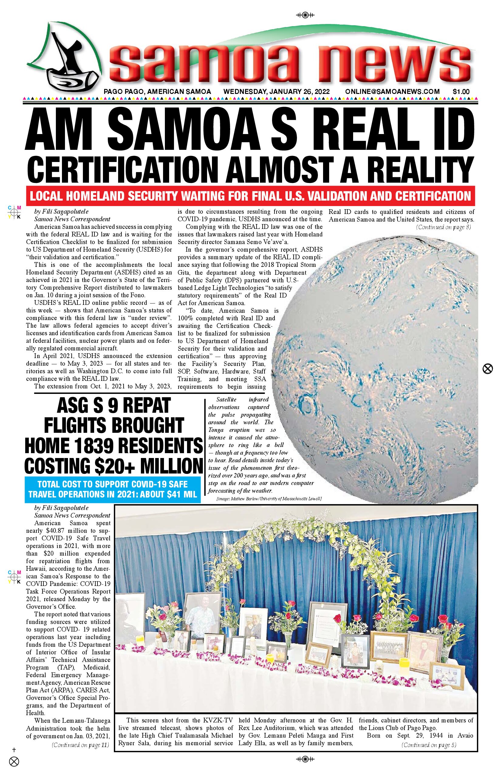 SN News Wednesday, January 26, 2022