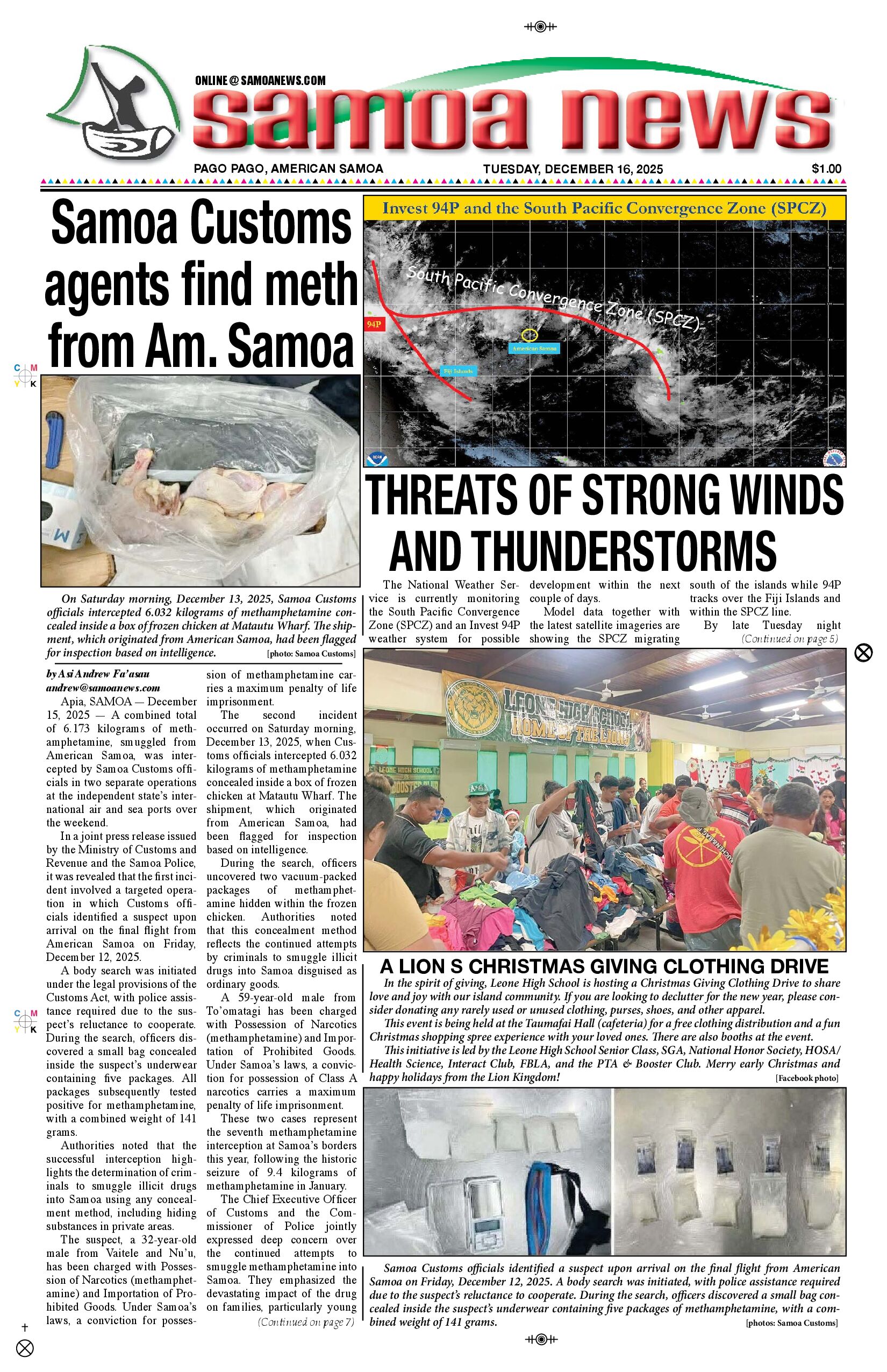 SN News Tuesday, December 16, 2025