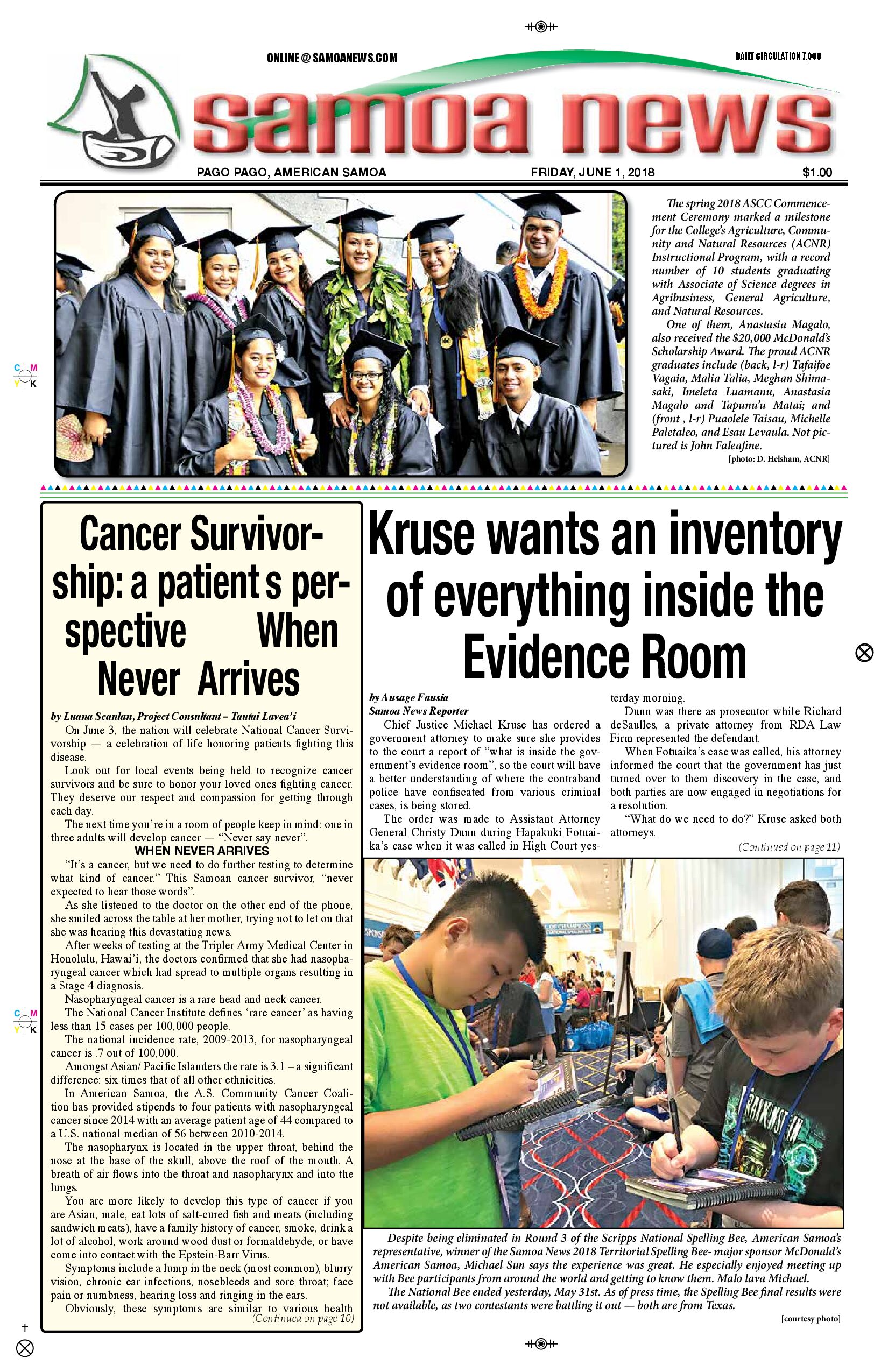 SN News Friday, June 01, 2018