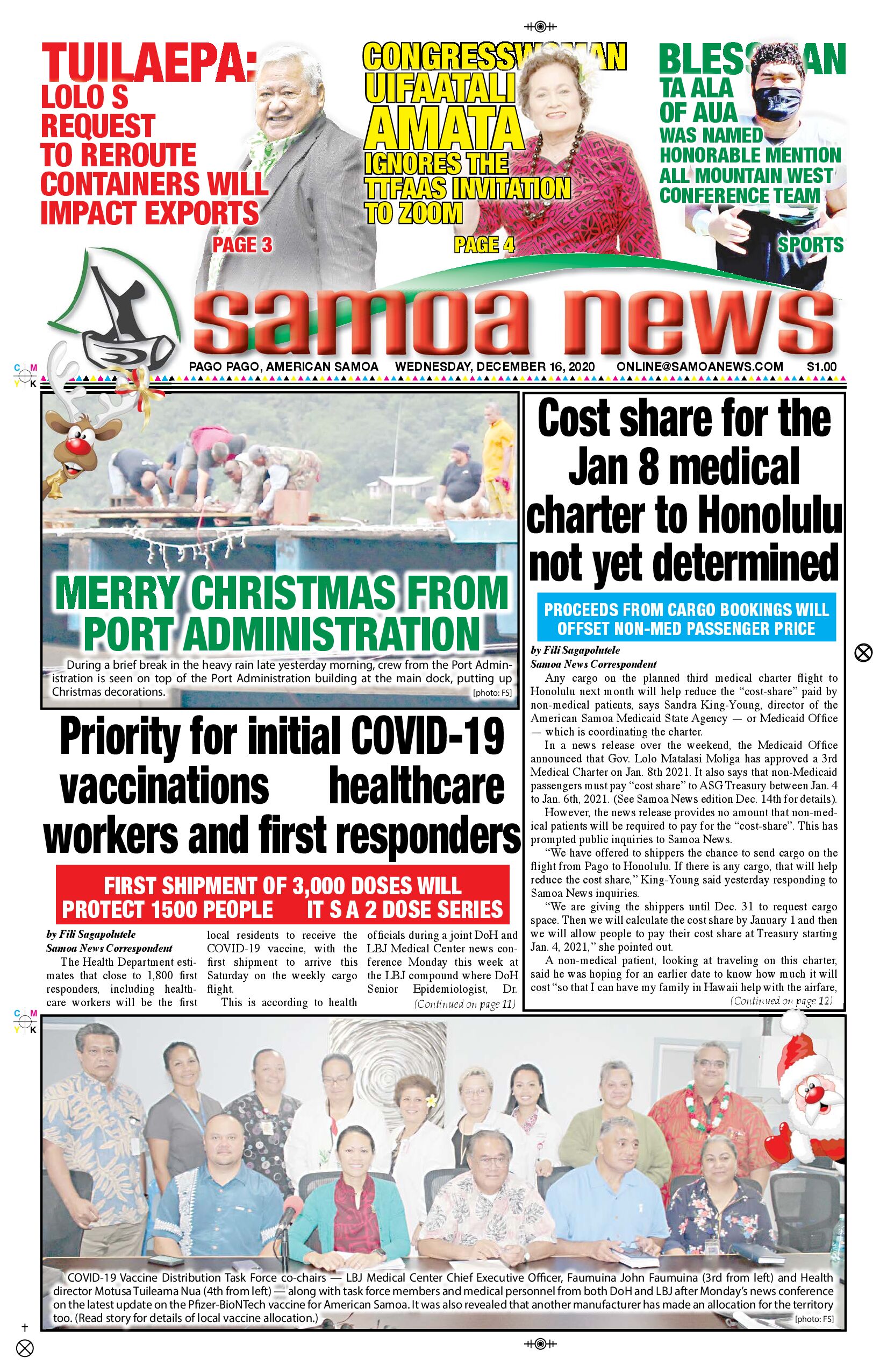 SN News Wednesday, Dec. 16, 2020